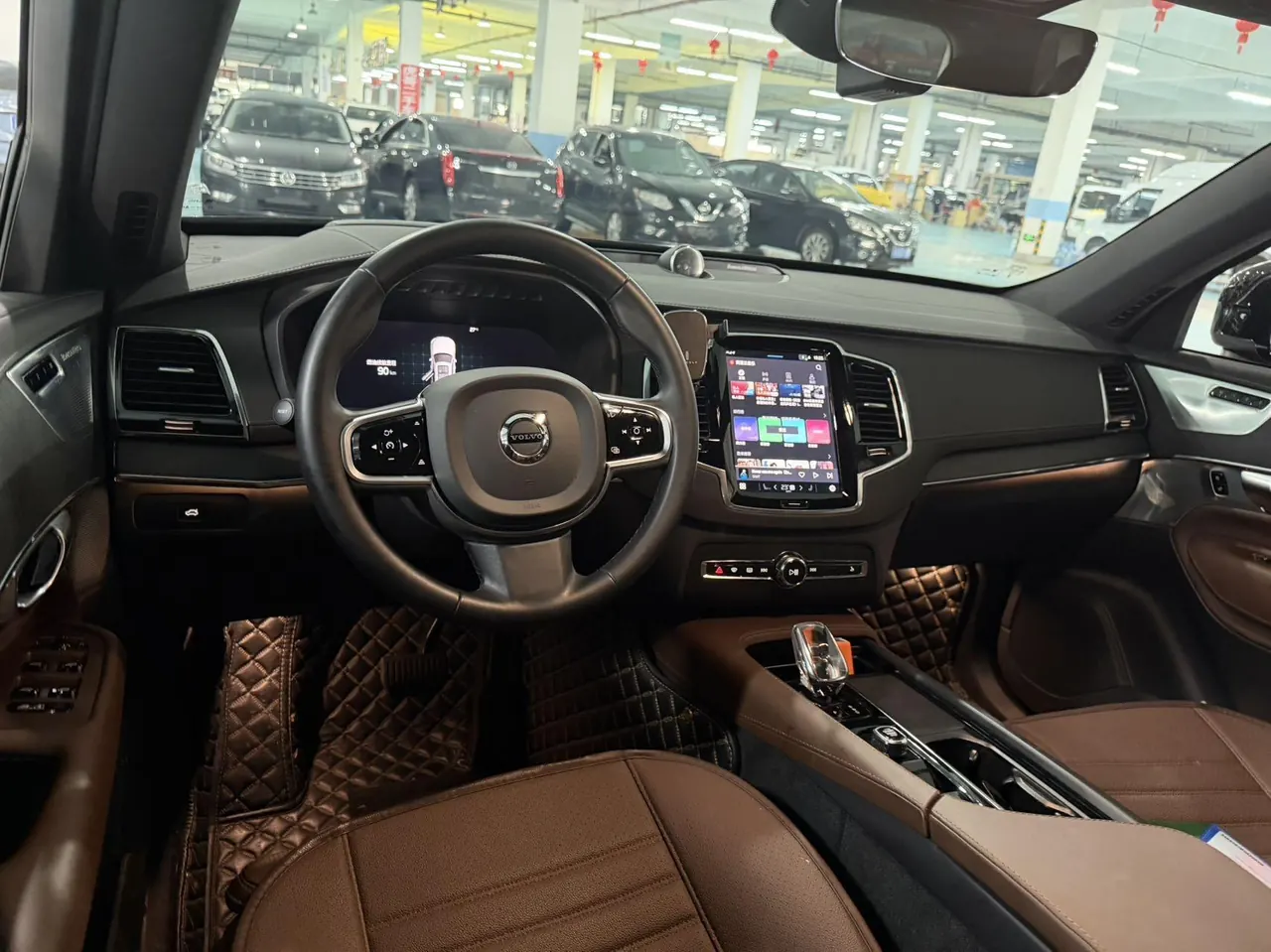 Volvo XC90 (Imported) 2023 XC90 48V 2.0T B6 Zhiya Deluxe Edition 7-seat Automatic Gear 6