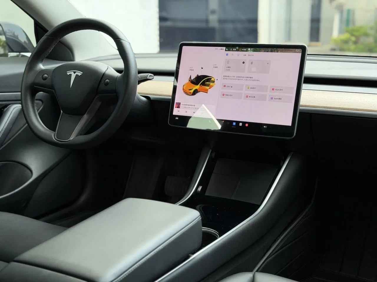 Tesla 2020 Model 3 long endurance rear wheel drive version (modified) automatic gear 2