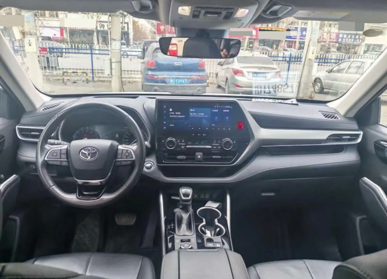 Toyota 2022 Highlander 2.0T 380T 4-wheel drive premium version 7-seat automatic gear 5