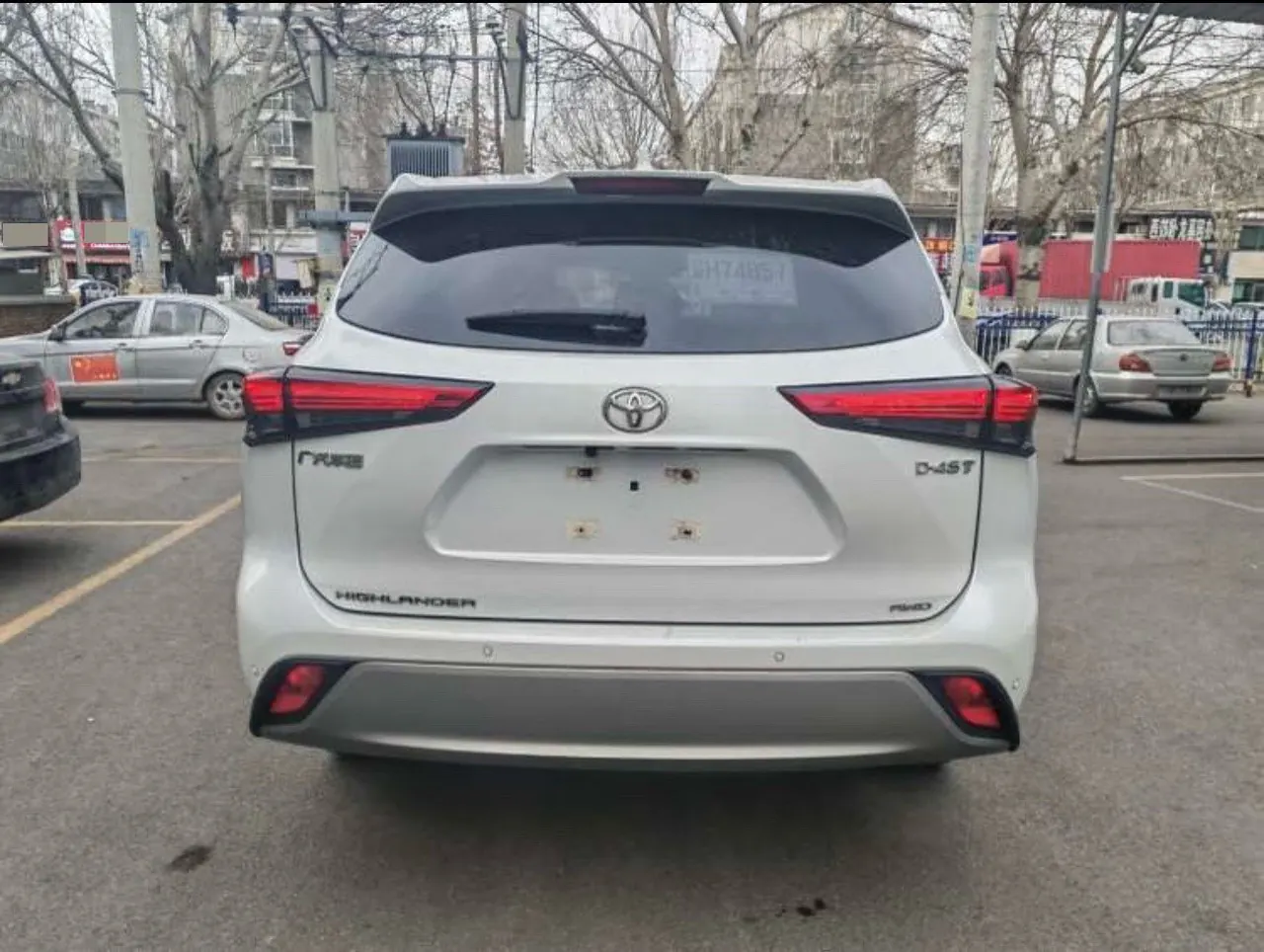 Toyota 2022 Highlander 2.0T 380T 4-wheel drive premium version 7-seat automatic gear 8