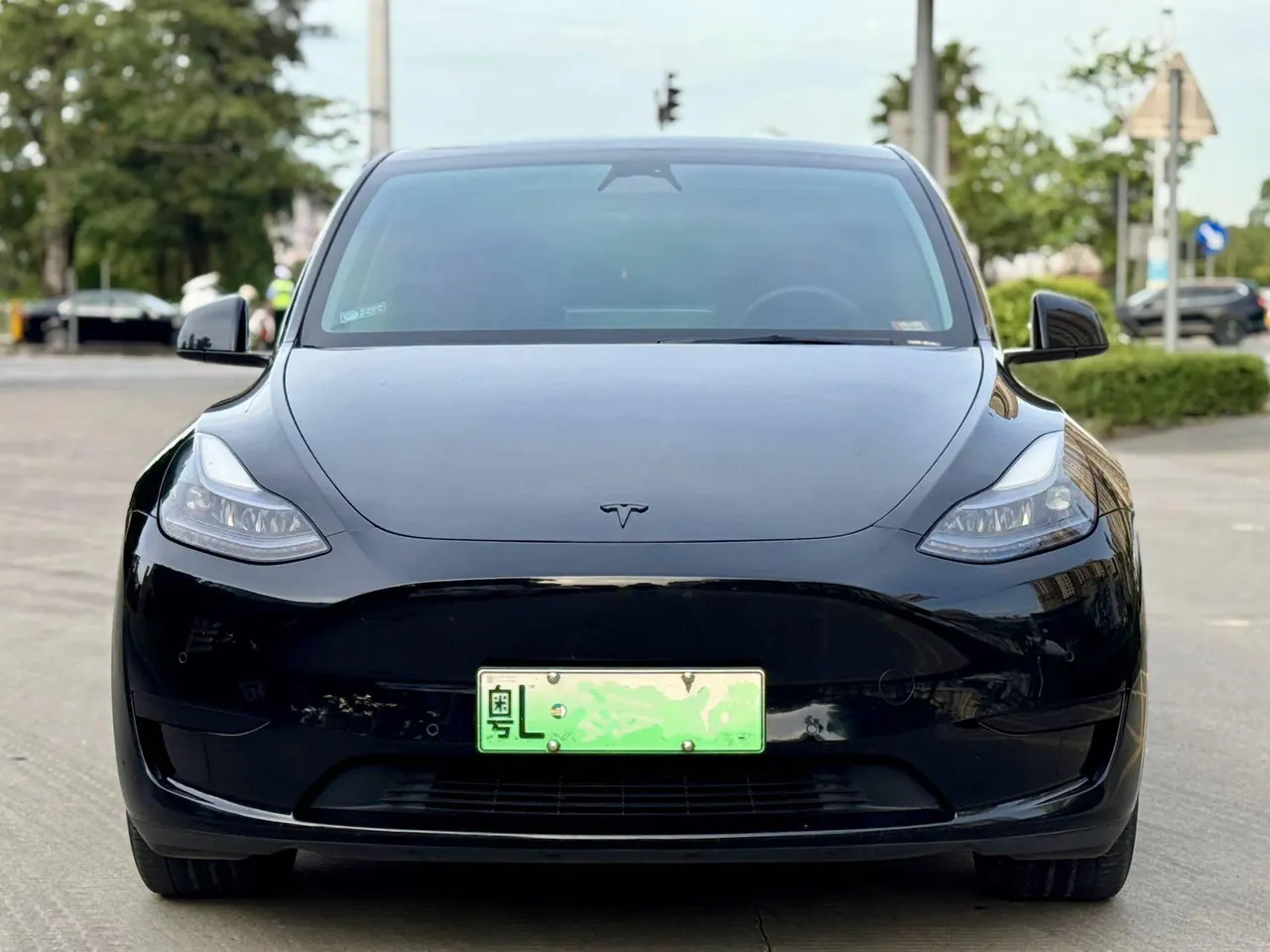 Tesla 2022 Model Y rear-wheel drive version (facelift) automatic gear 3