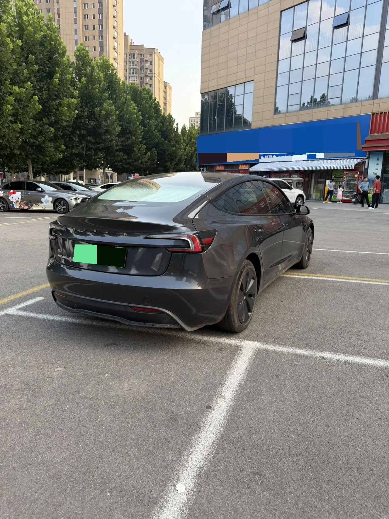 Tesla 2023 Model 3 Rejuvenation Edition Rear Wheel Drive Automatic Transmission 4
