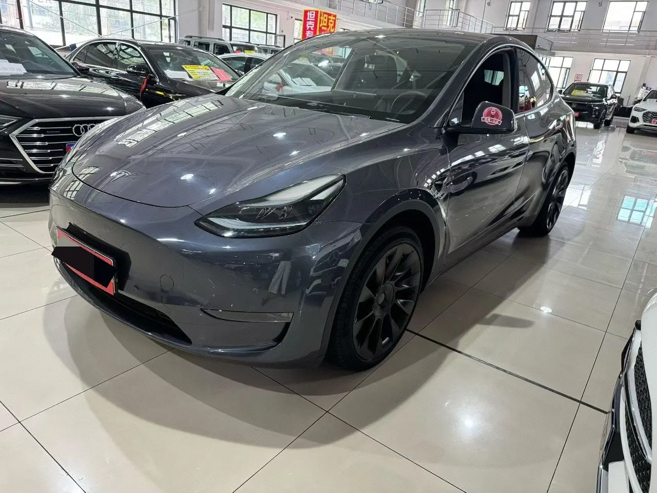 打开图片灯箱:Tesla 2023 Model Y long endurance all-wheel drive version automatic transmission