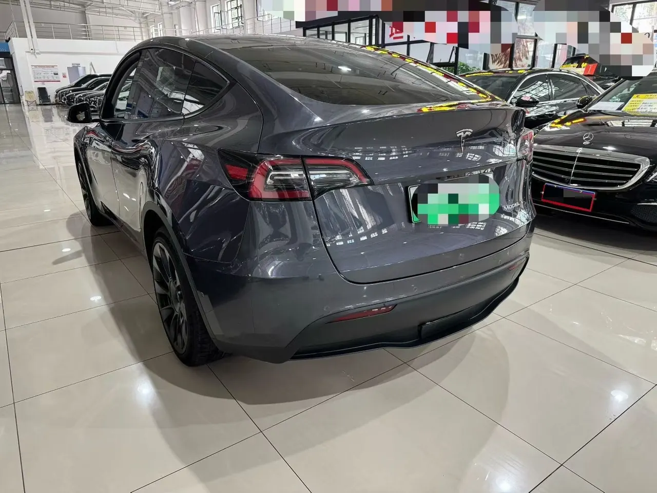 Tesla 2023 Model Y long endurance all-wheel drive version automatic transmission 9