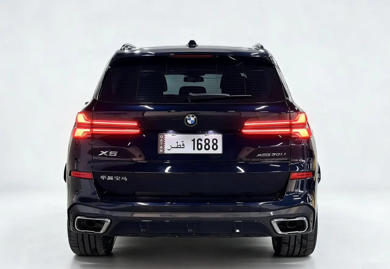 BMW 2023 X5 xDrive30Li 48V 2.0T exclusive m sports obsidian night suit automatic gear 5