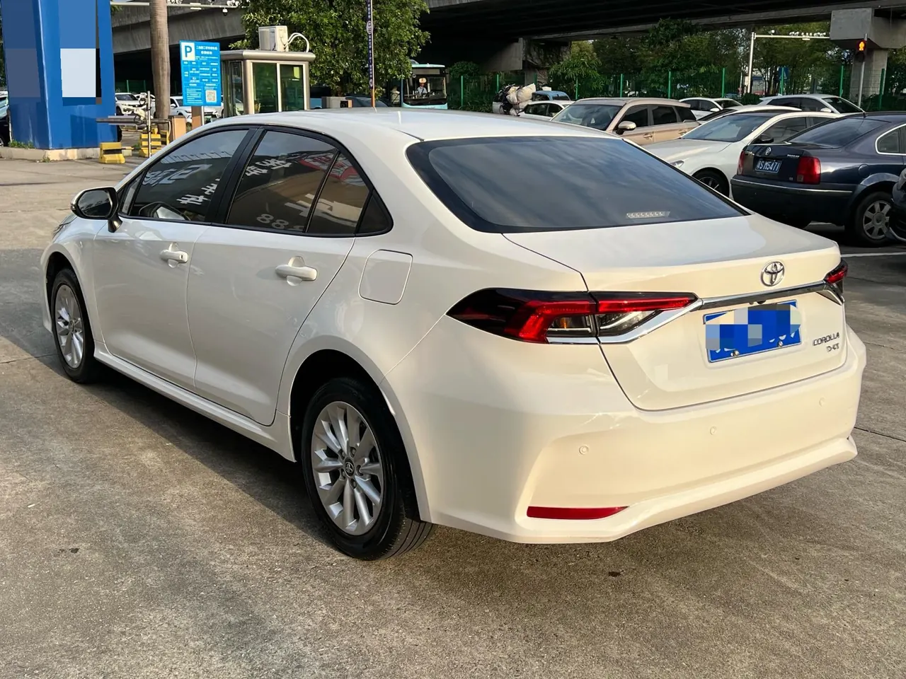 Toyota 2021 corolla 1.2T stepless elite PLUS version of automatic gear 9