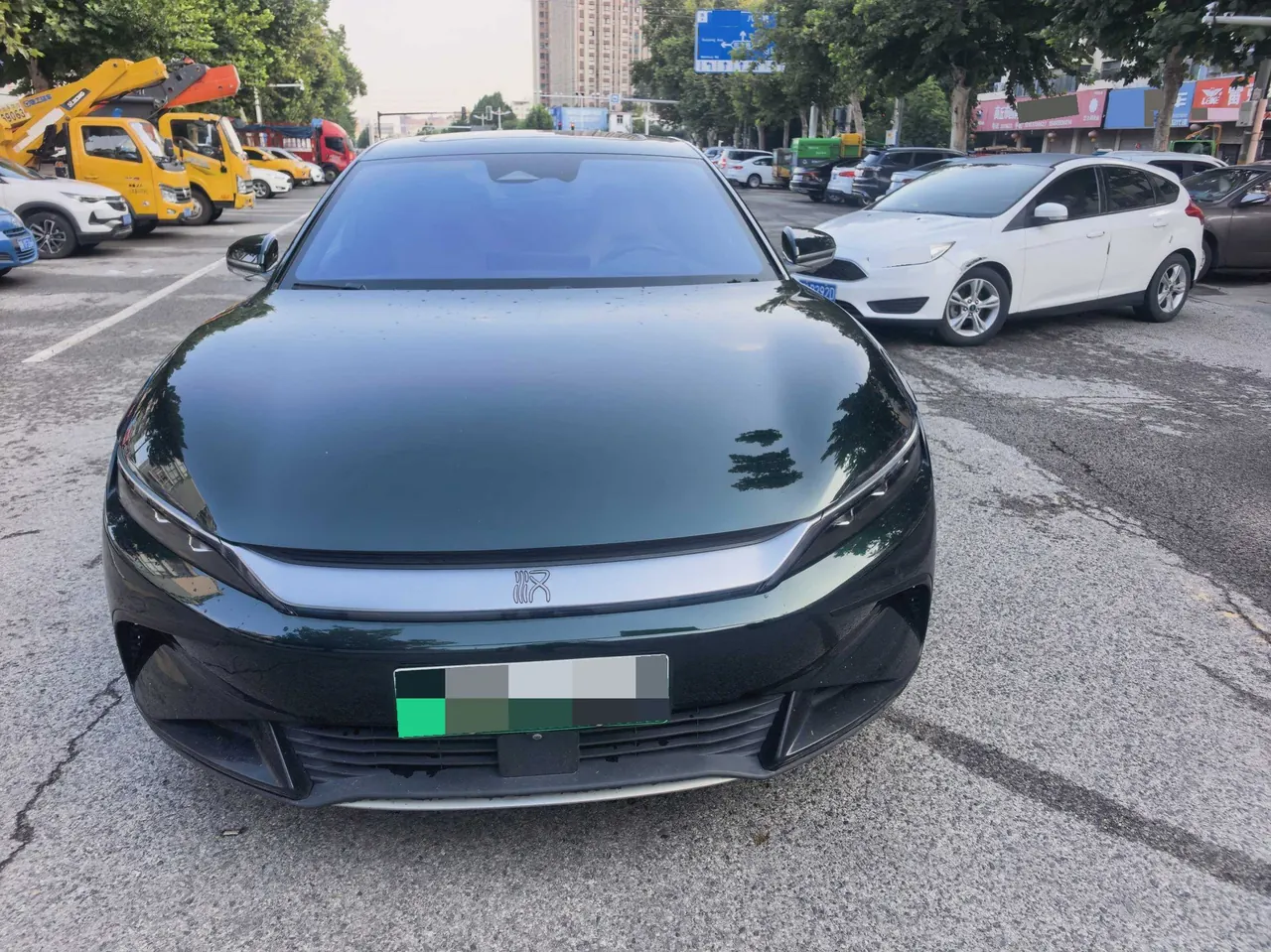 BYD 2022 Han Chuangshi version 610KM four-wheel drive exclusive automatic transmission 2