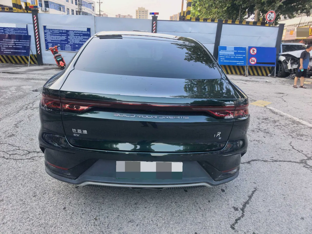 BYD 2022 Han Chuangshi version 610KM four-wheel drive exclusive automatic transmission 3
