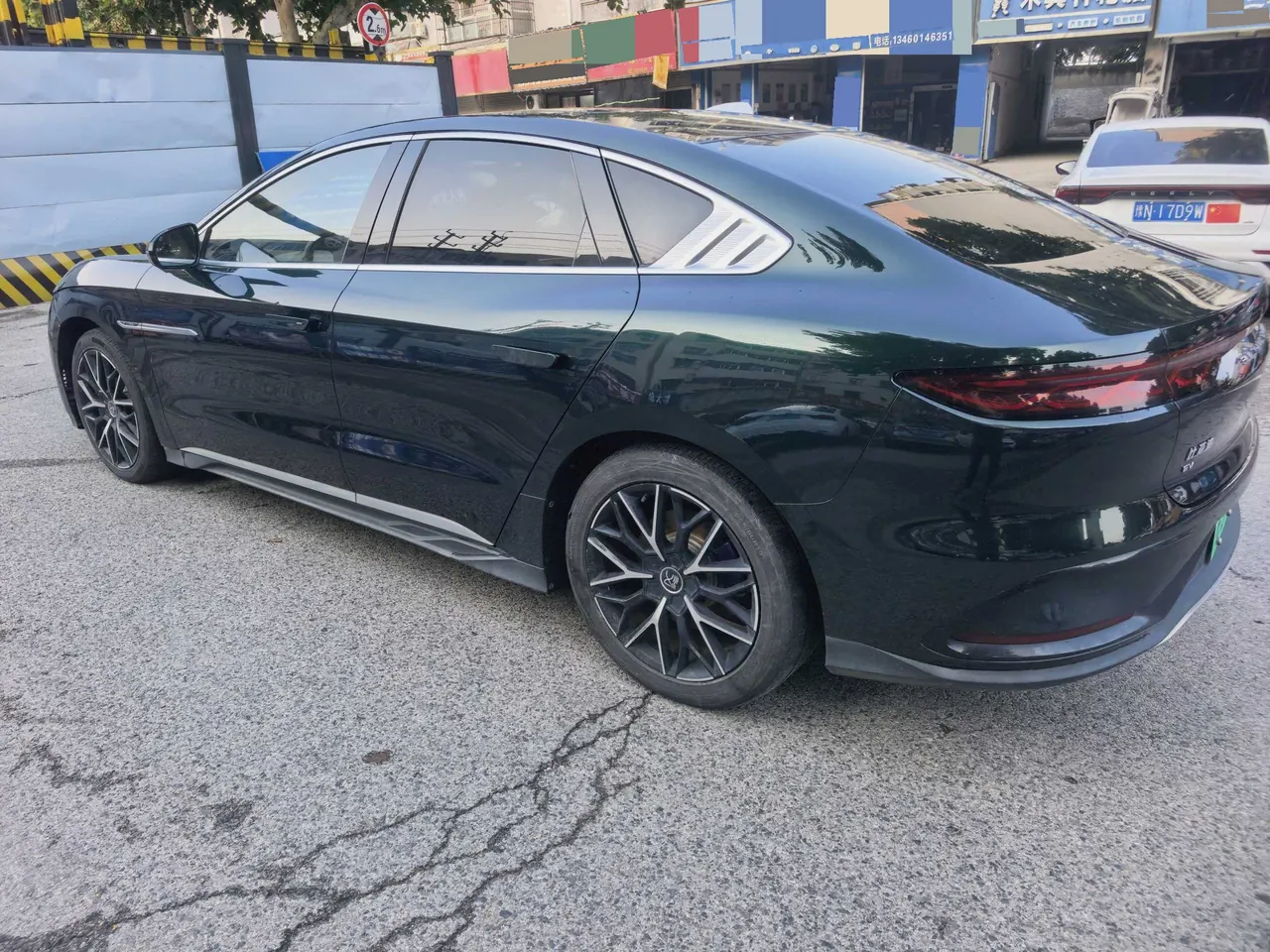BYD 2022 Han Chuangshi version 610KM four-wheel drive exclusive automatic transmission 7