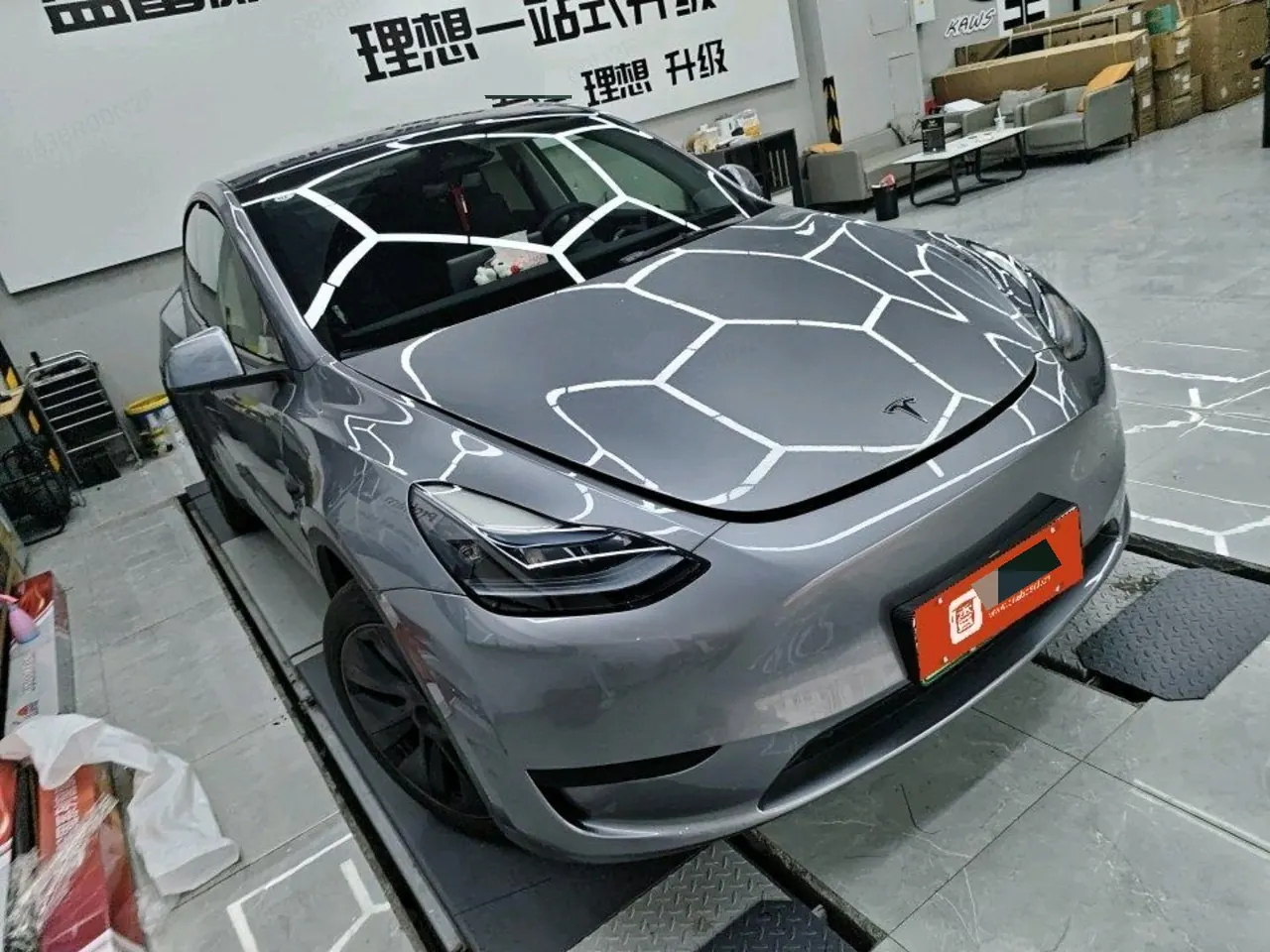 Tesla 2024 Model Y rear-wheel drive version automatic transmission 5