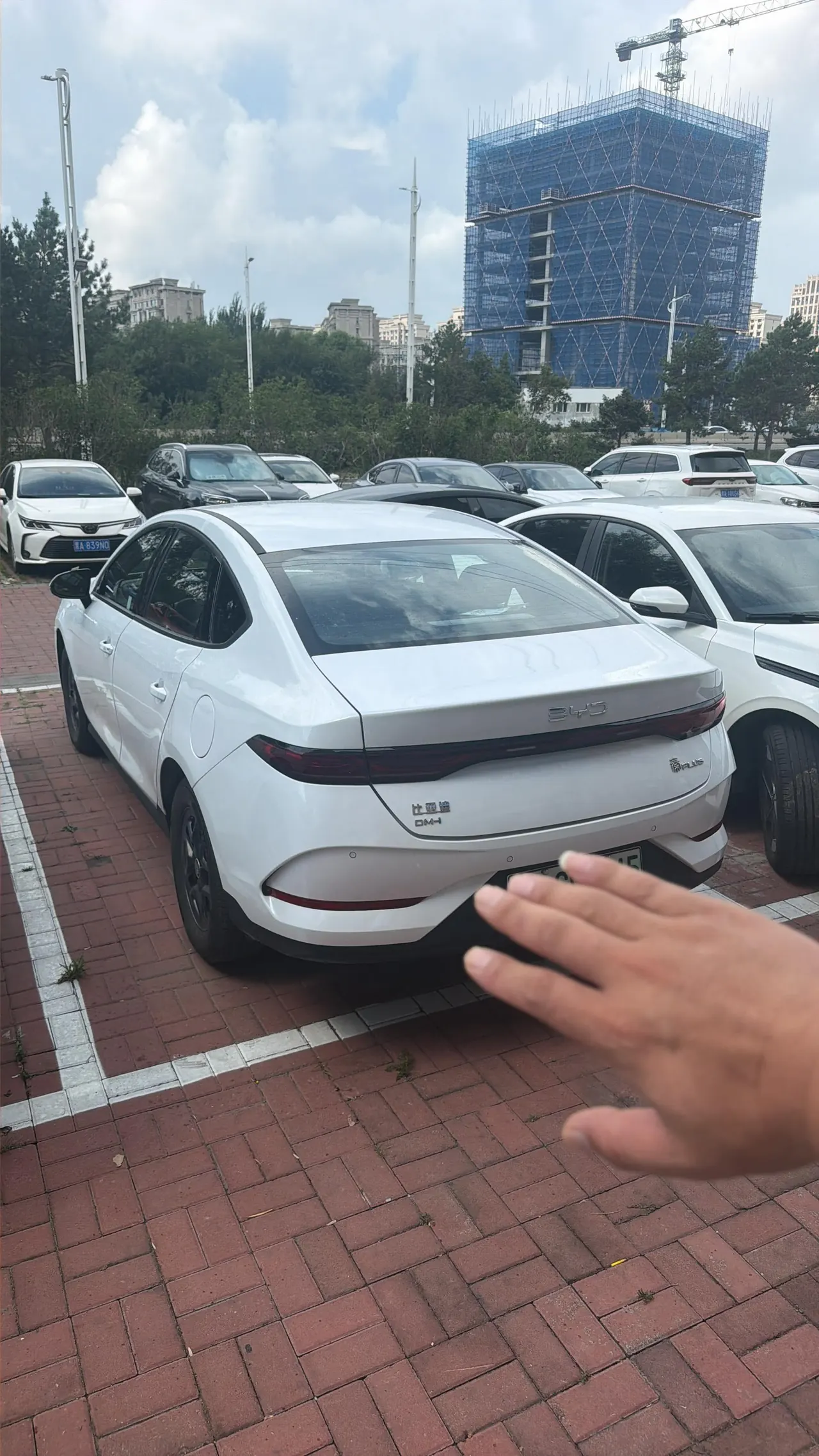 BYD 2025 Qin PLUS DM-i 1.5 stepless smart driving version 128KM aggressive automatic gear 7