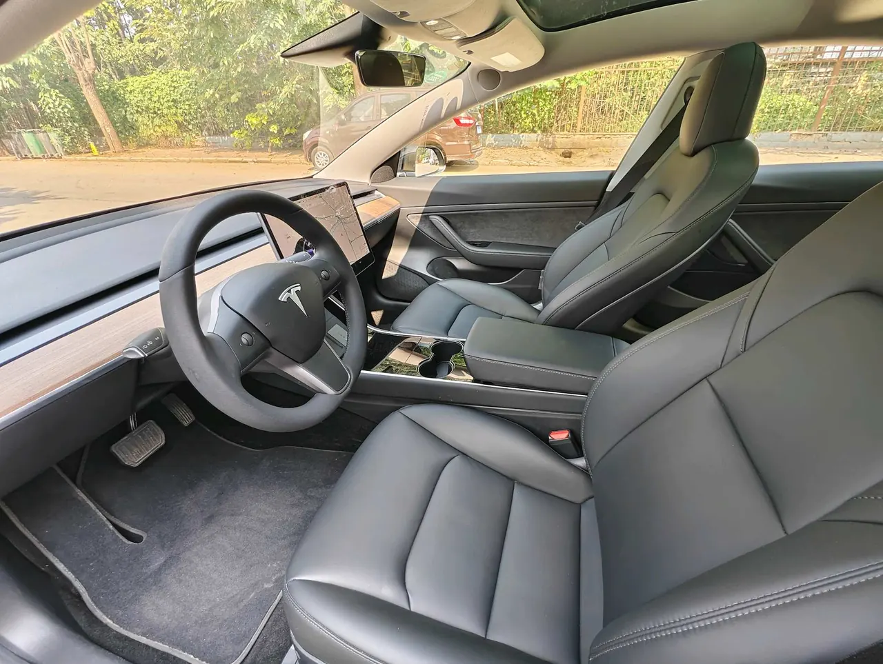 Tesla 2020 Model 3 long endurance rear wheel drive version (modified) automatic gear 2