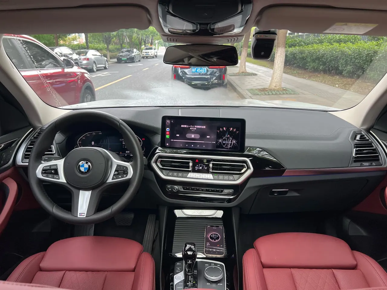 BMW 2022 X3 xDrive25i 2.0T M sports suit (changed) automatic gear 13