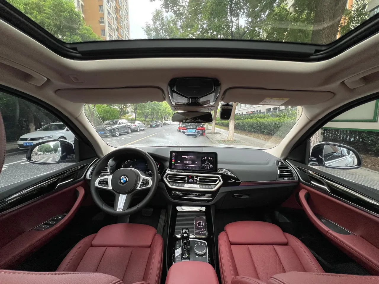 BMW 2022 X3 xDrive25i 2.0T M sports suit (changed) automatic gear 14