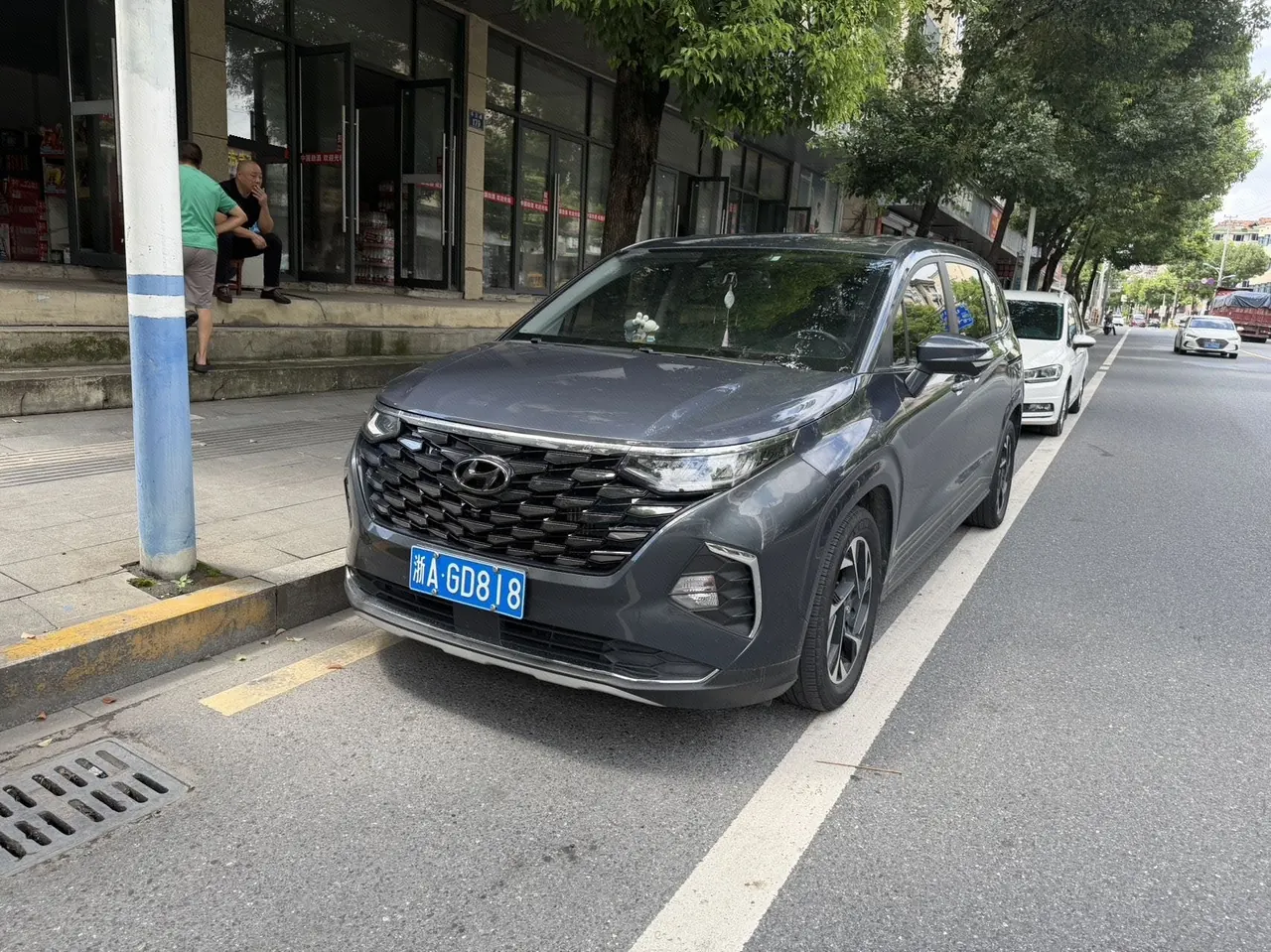 打开图片灯箱:Hyundai 2021 Kusi Road 2.0TGDi 380TGDi TOP Premium Zhiai Flagship Automatic Gear