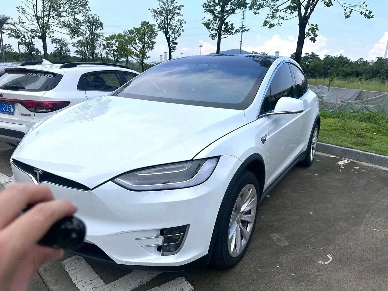 Tesla Model X (Imported) 2021 Model X Long-life Automatic Gear - View 1