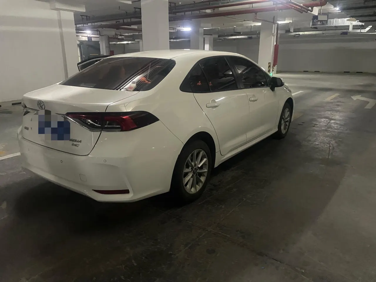 Toyota 2021 corolla 1.2T stepless elite version of automatic gear 6