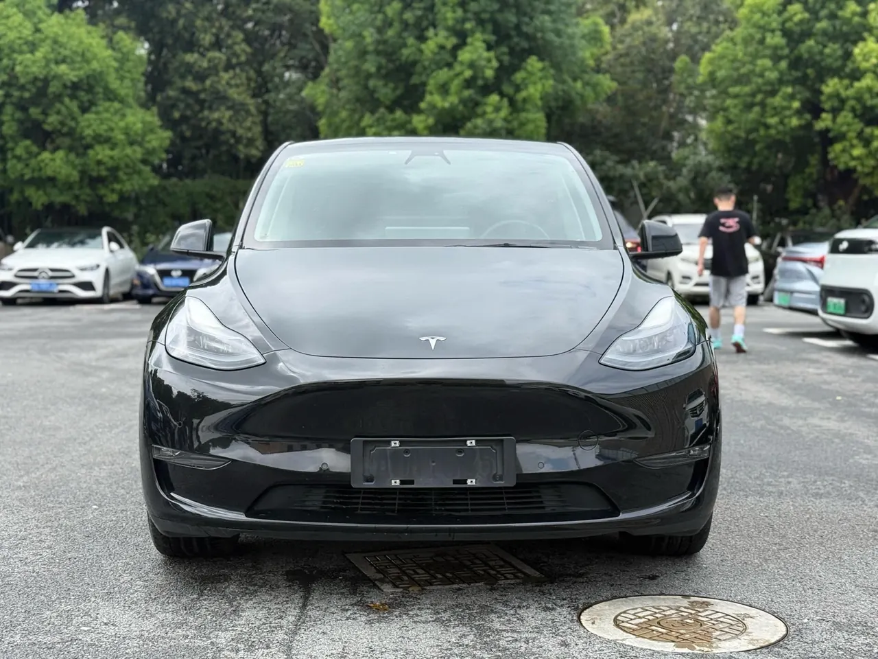 Tesla 2021 Model Y long endurance all-wheel drive version automatic transmission 2