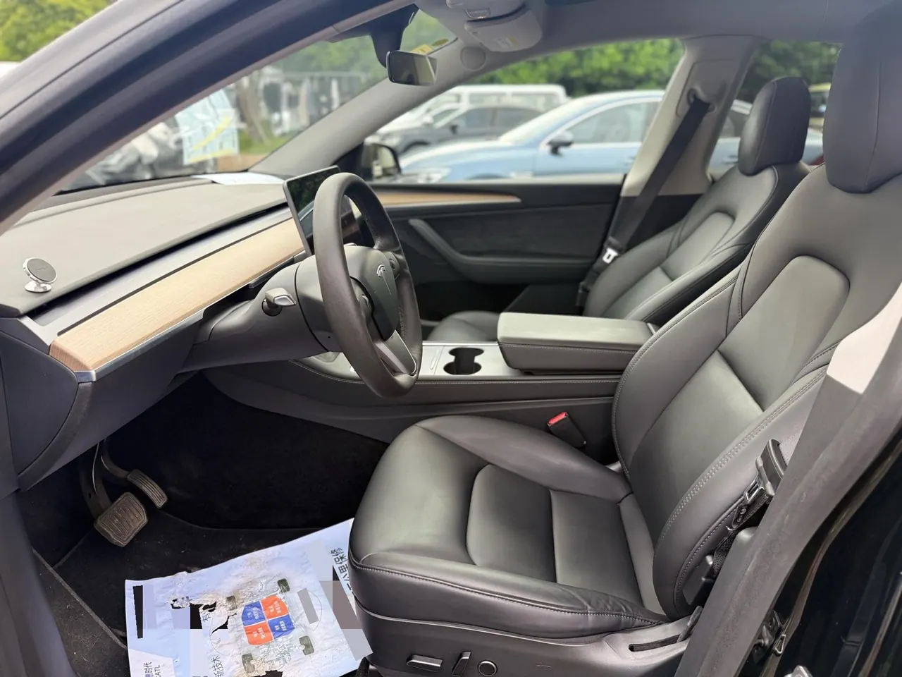 Tesla 2021 Model Y long endurance all-wheel drive version automatic transmission 4