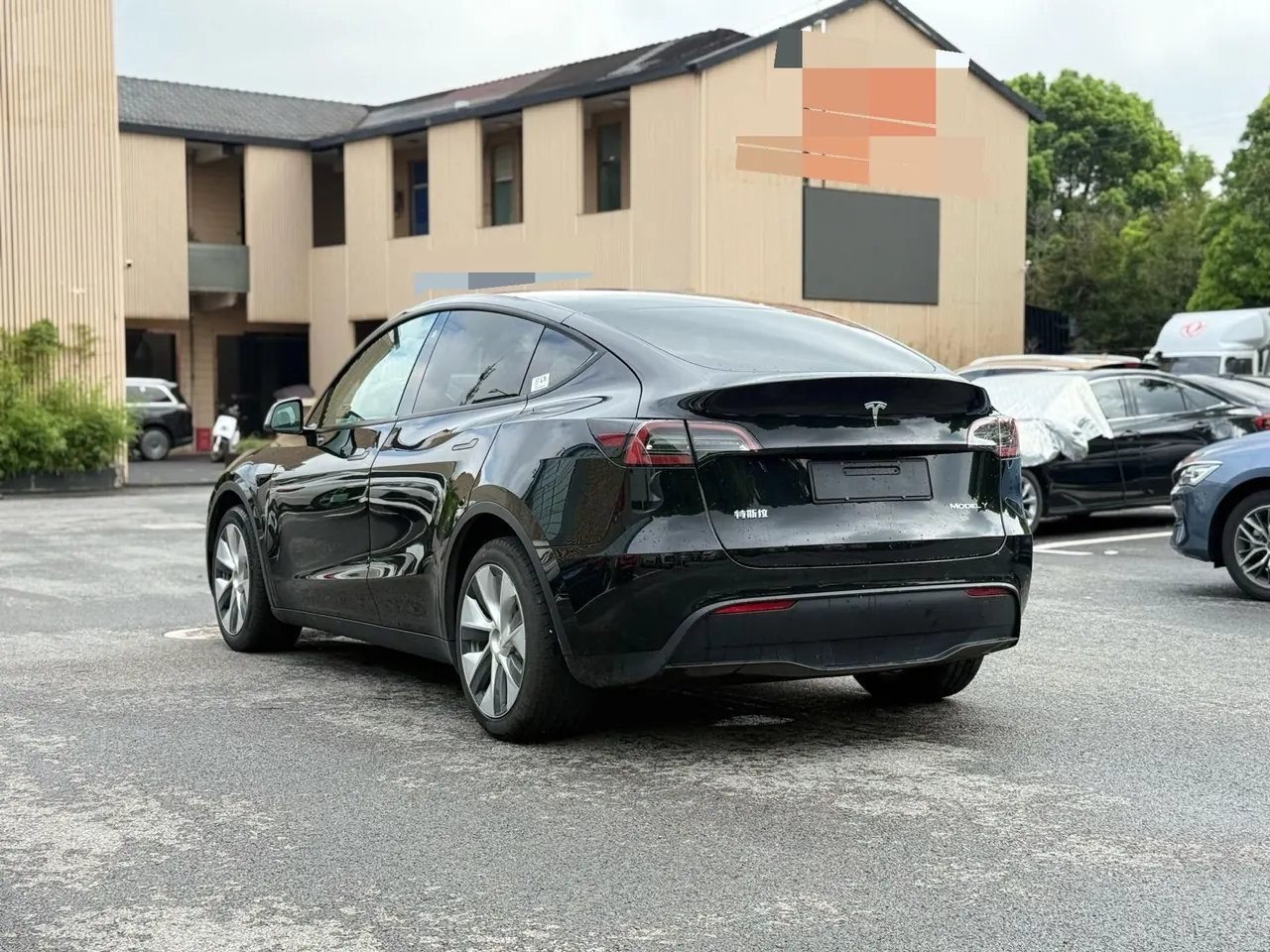 Tesla 2021 Model Y long endurance all-wheel drive version automatic transmission 9