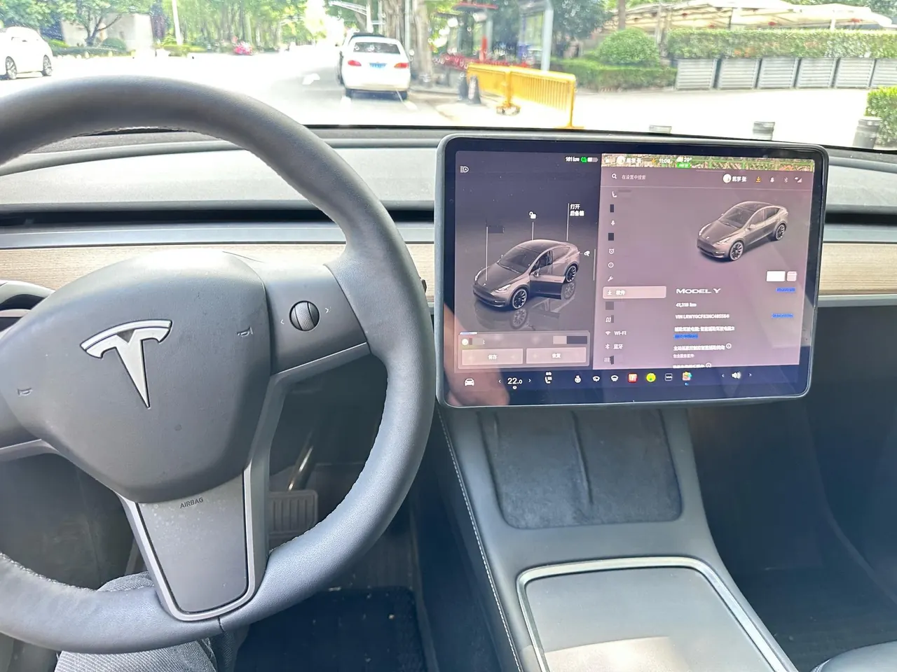 Tesla 2022 Model Y rear-wheel drive version automatic transmission 5