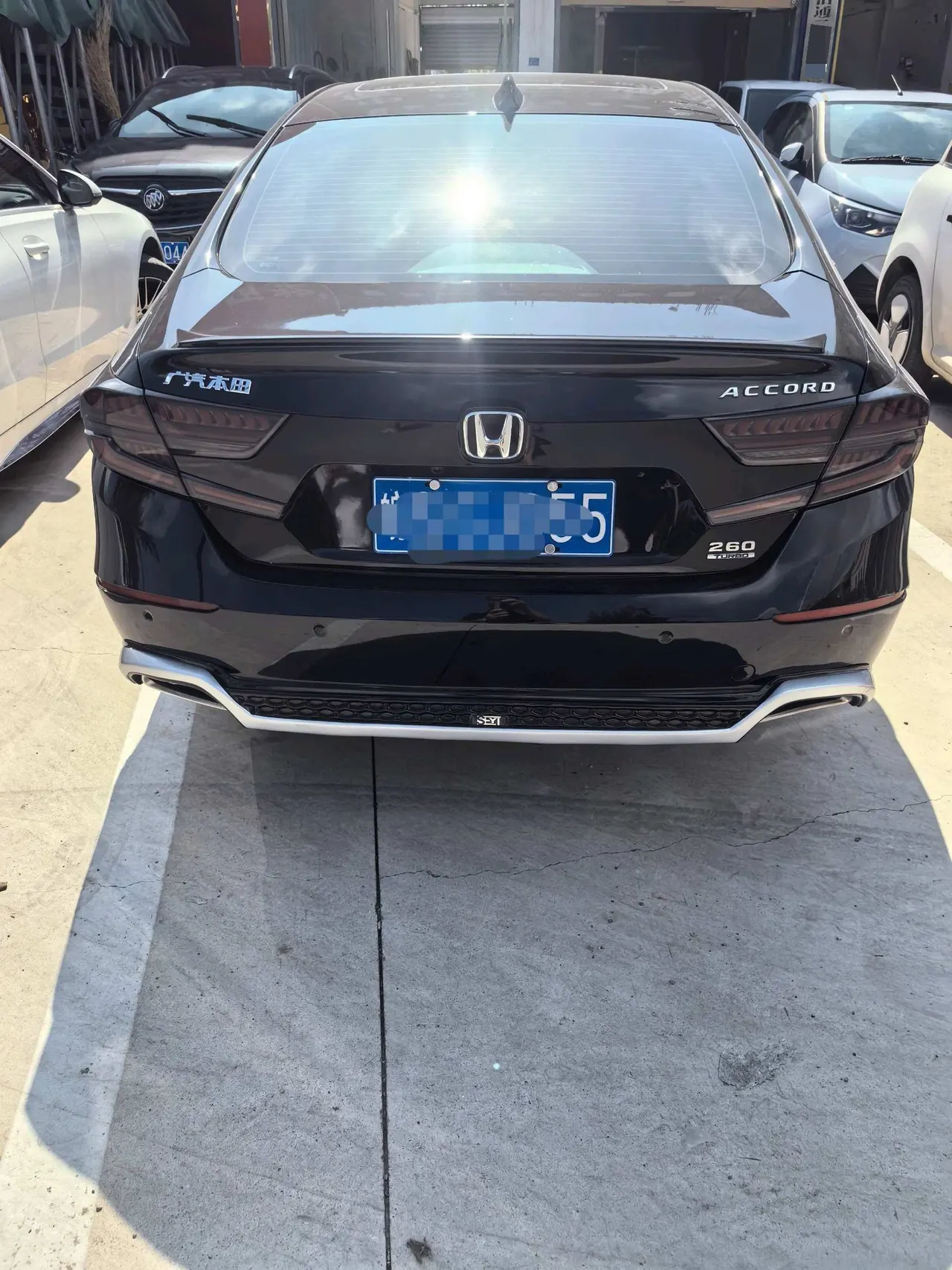 Honda 2022 10th Generation Accord 1.5T Stepless 260TURBO Magic Night Premium Edition Automatic Gear 5