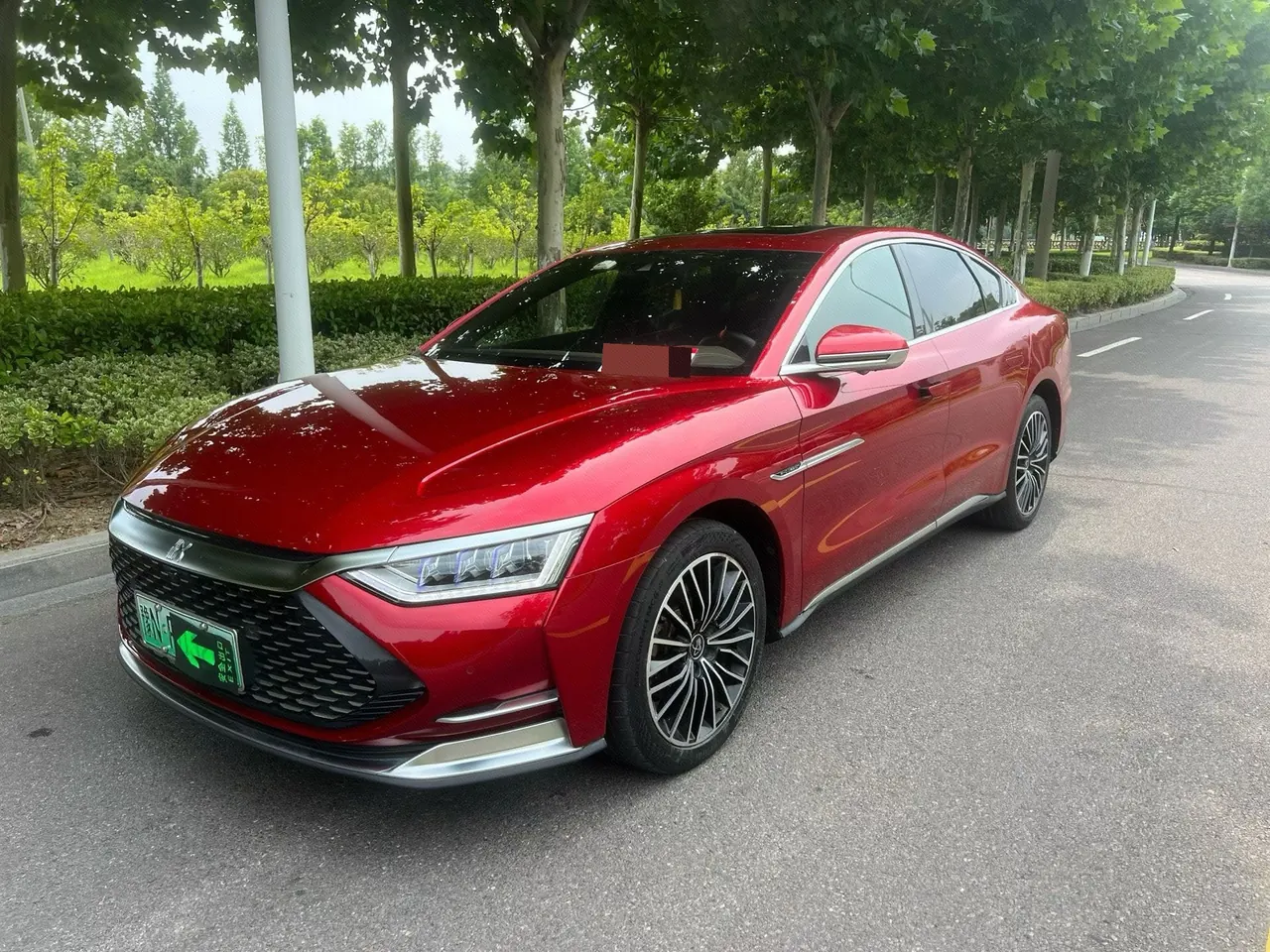 打开图片灯箱:BYD 2020 Han DM 2.0T four-wheel drive performance version luxury automatic gear