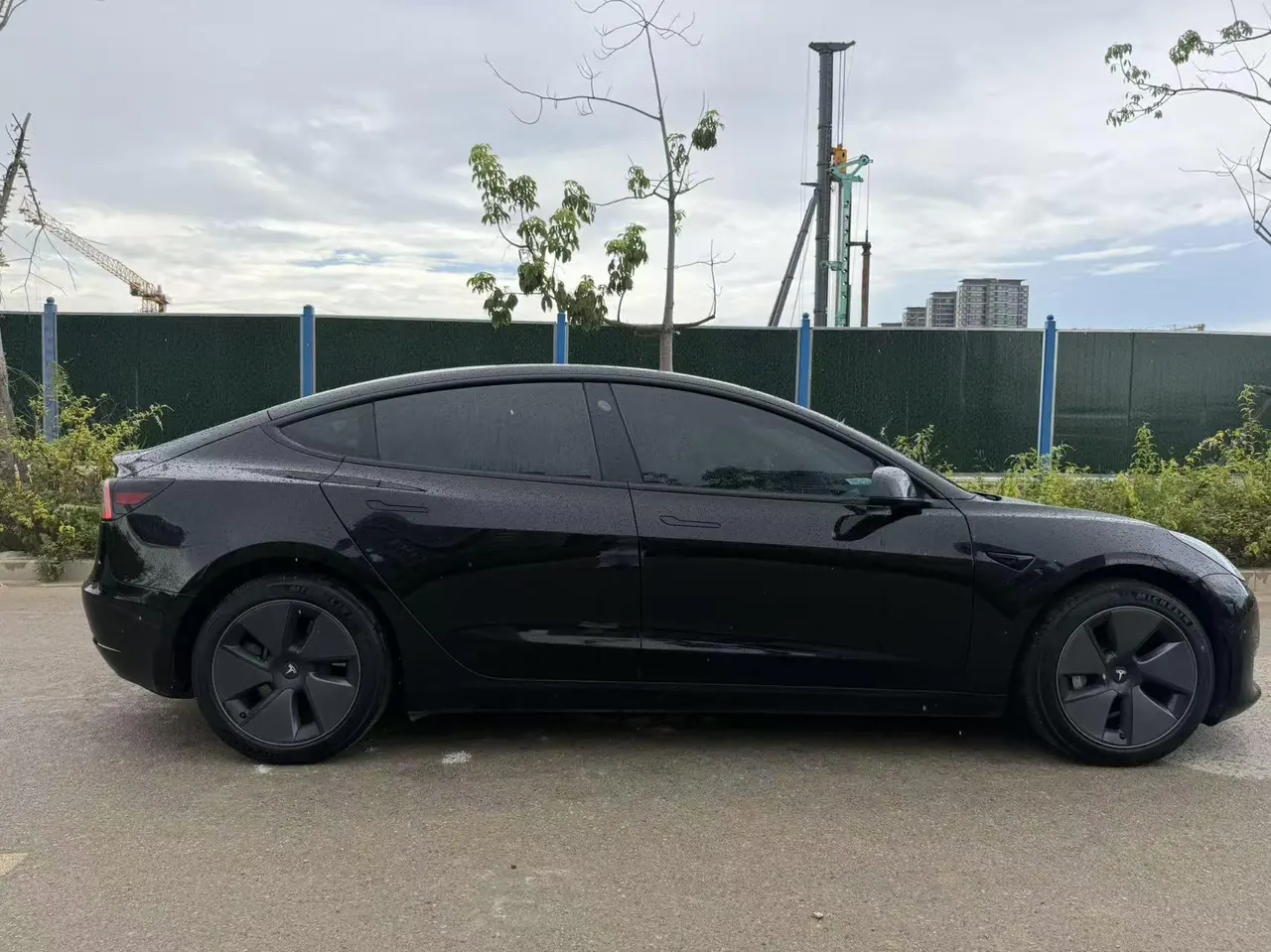 Tesla 2022 Model 3 rear-wheel drive version of automatic transmission 5