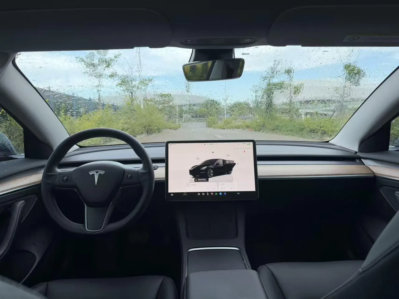 Tesla 2022 Model 3 rear-wheel drive version of automatic transmission 8