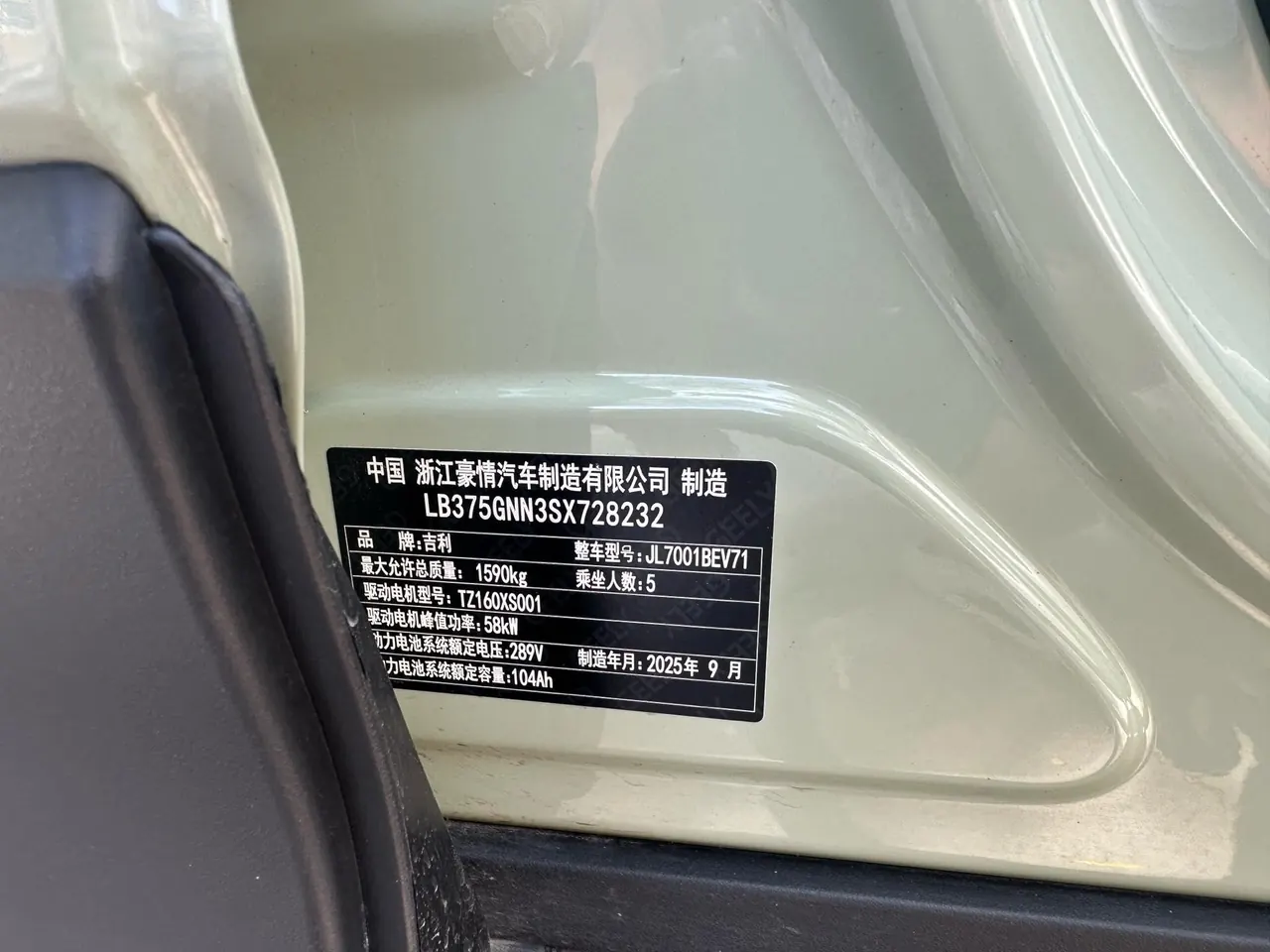 Geely 2024 Star Wish 310km Youth Edition Automatic Gear 10