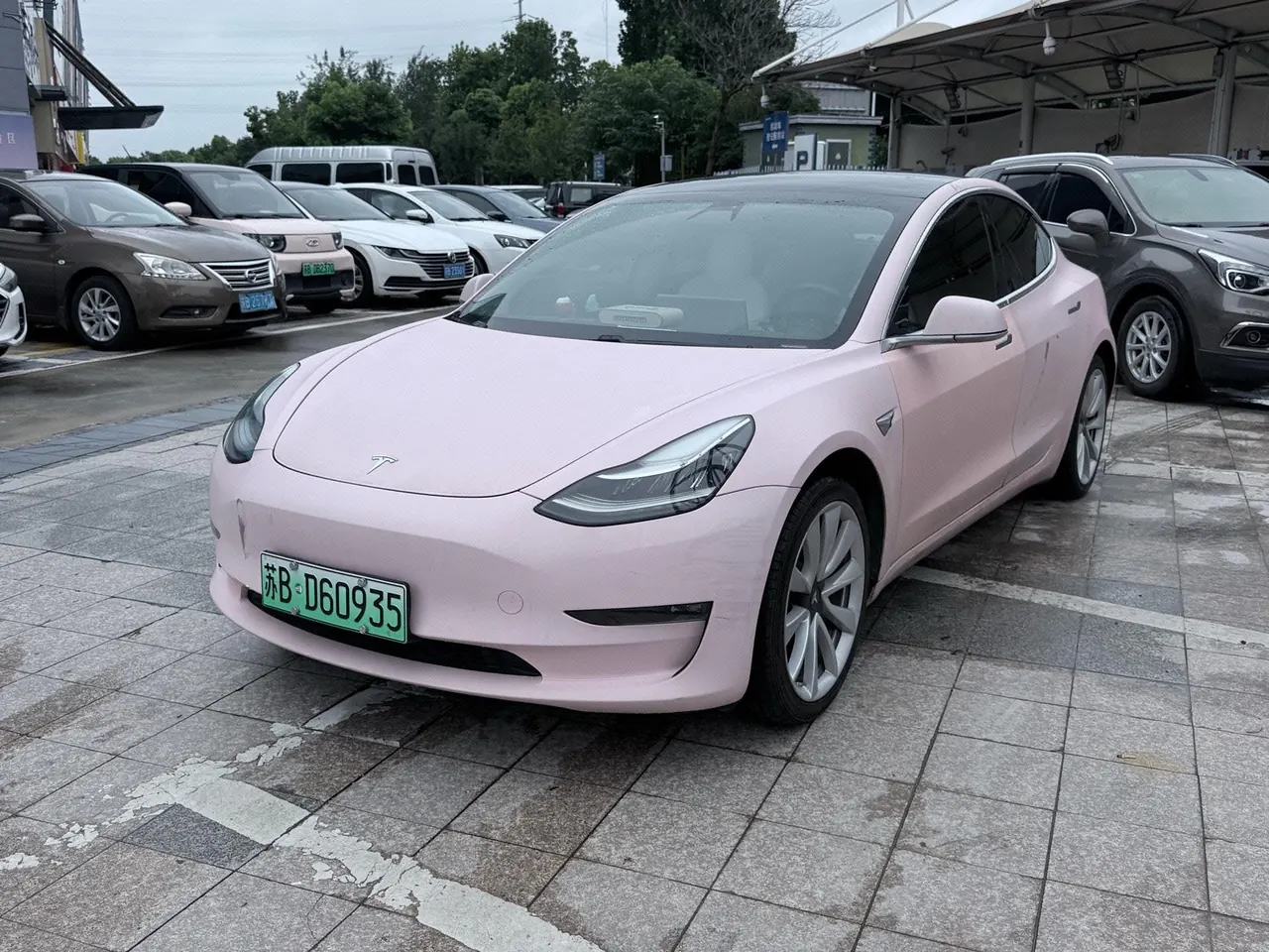 Open image lightbox: Tesla 2020 Model 3 Long Endurance Rear Wheel Drive Automatic Transmission
