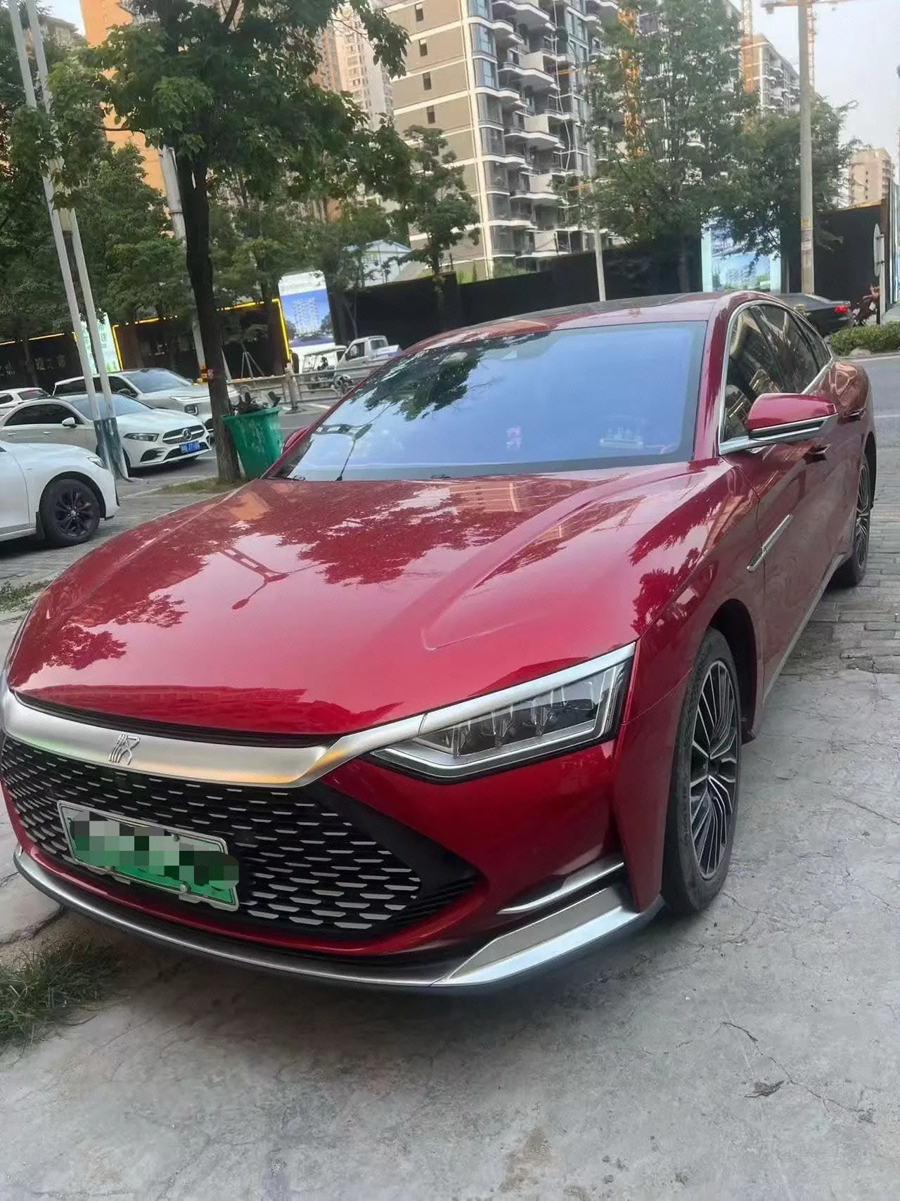 Open image lightbox: BYD 2023 Han DM-p 1.5T stepless ares version automatic gear