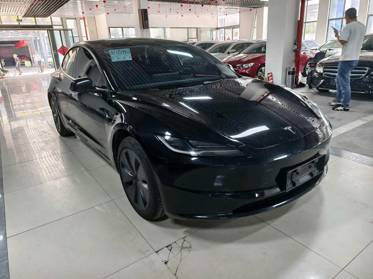 Tesla 2025 Model 3 long endurance rear wheel drive version (modified) automatic gear 3