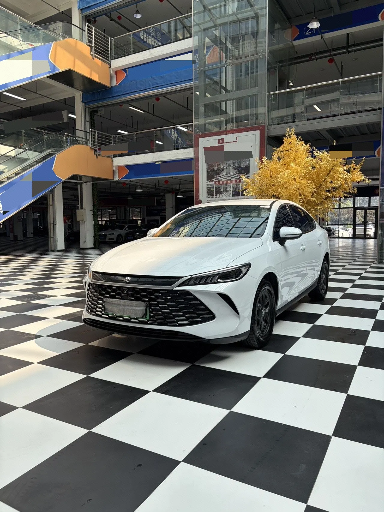打开图片灯箱:BYD 2025 Qin PLUS DM-i 1.5 stepless intelligent driving version 55KM leading automatic gear