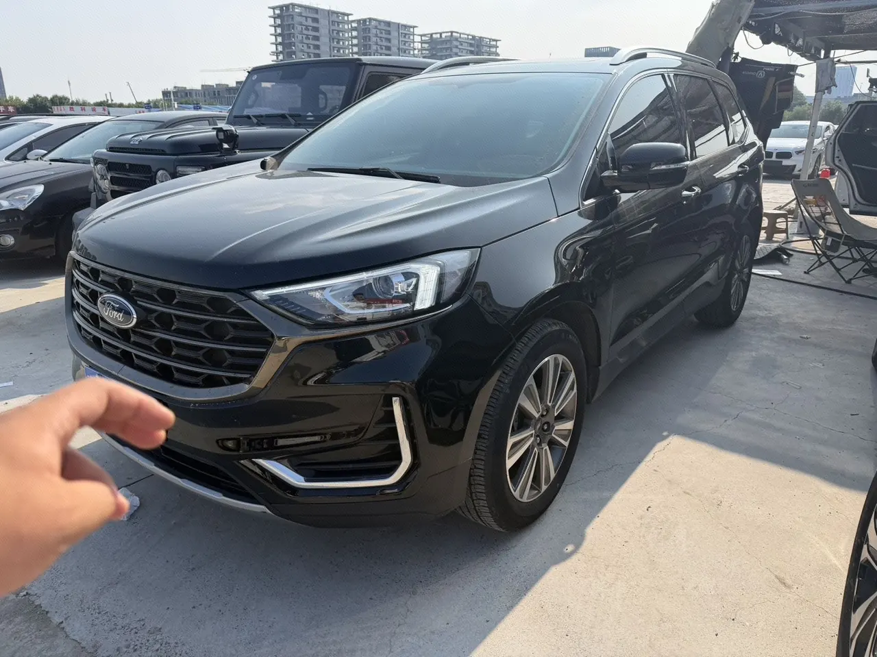 打开图片灯箱:Ford 2021 Sharp PLUS 2.0T EcoBoost 12250.00g Drive Platinum Sharp 5-seat Automatic Gear