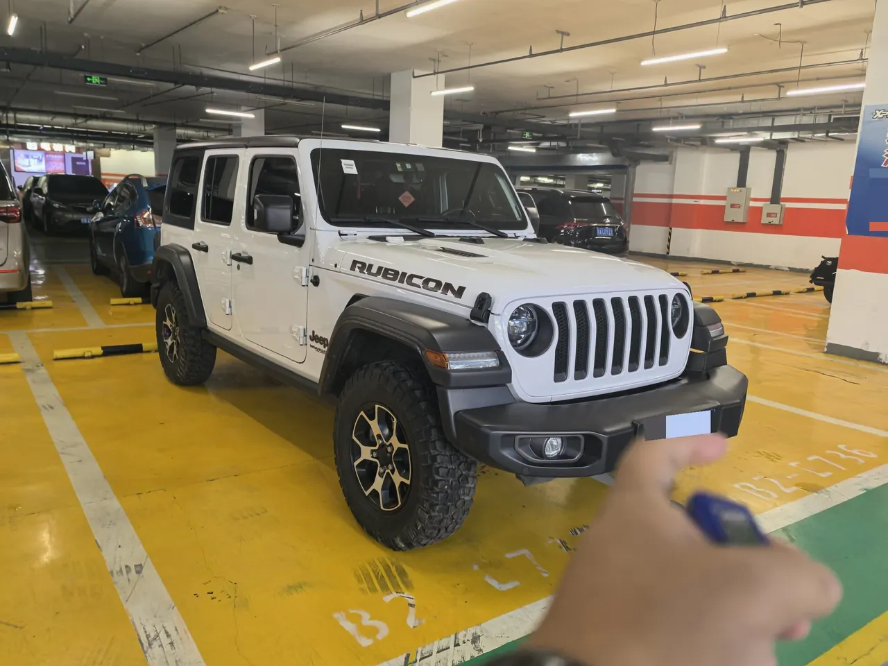 Jeep herdsman (imported) 2021 herdsman 2.0T Rubicon four-door automatic gear 3