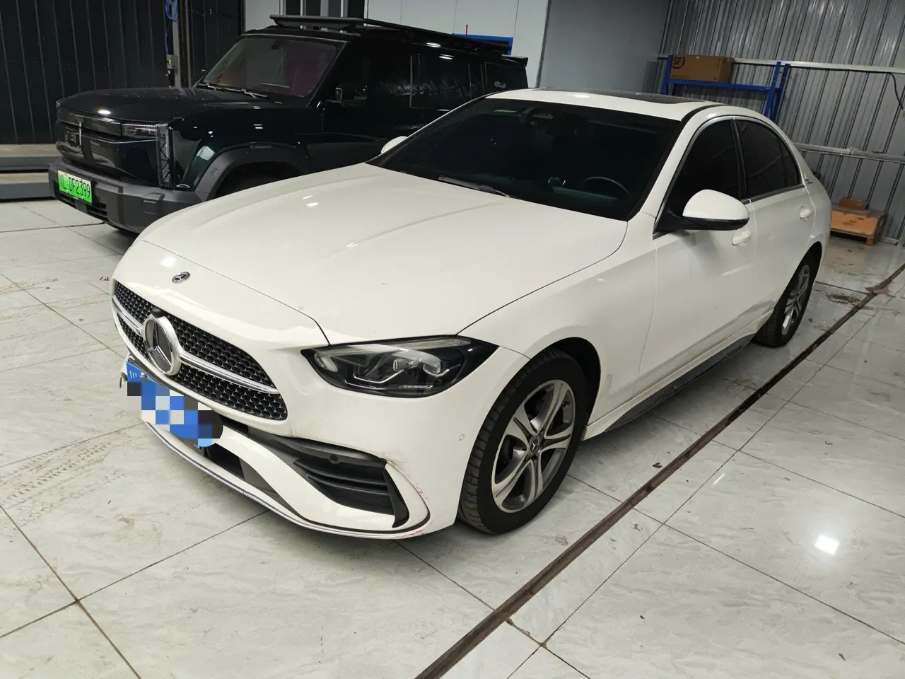 Open image lightbox: Mercedes Benz Class C 2022 C 200 L 48V 1.5T Sports Edition (Modified) Automatic Gear