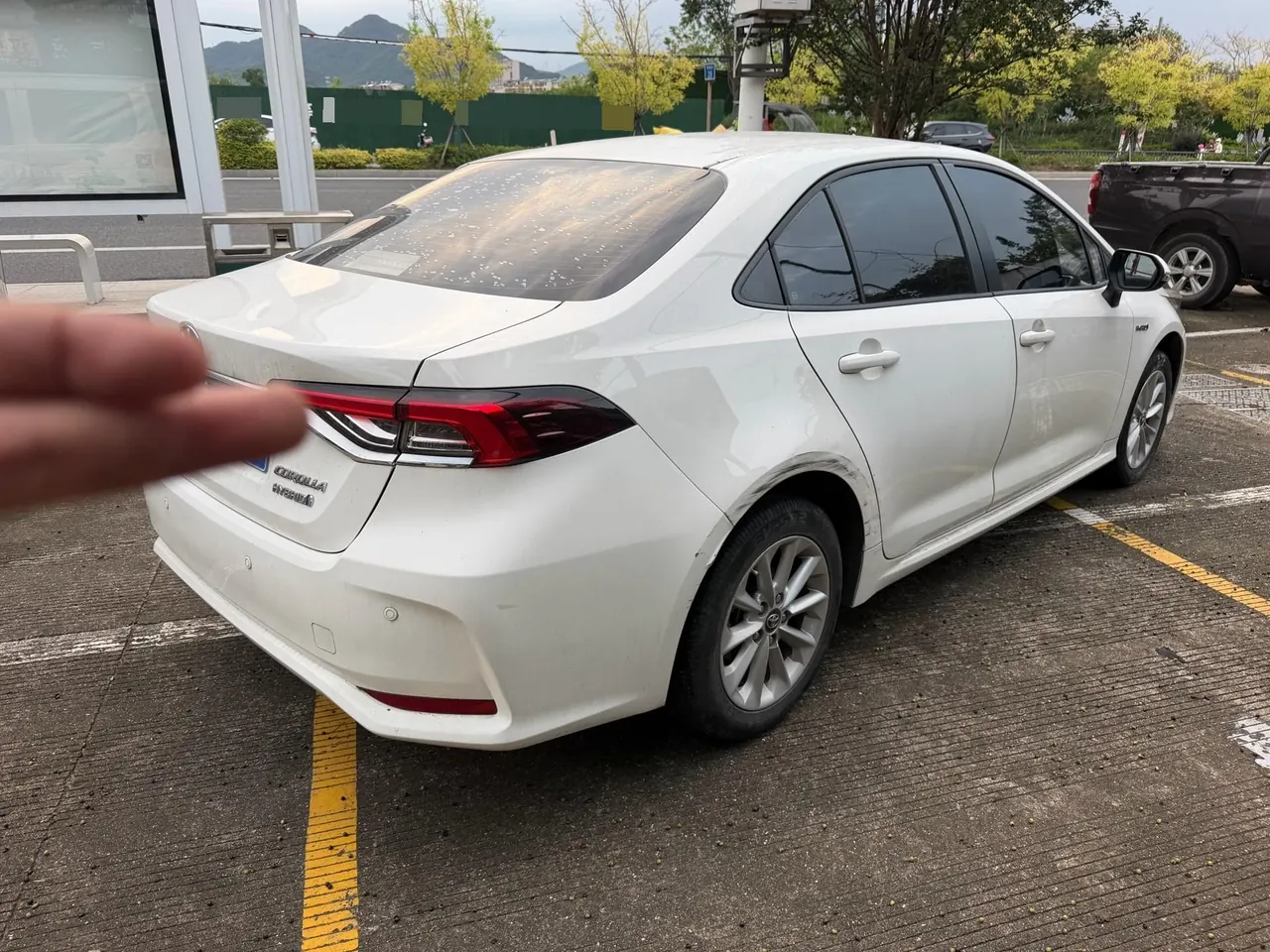 Toyota 2021 corolla double engine 1.8 stepless flagship automatic gear 4