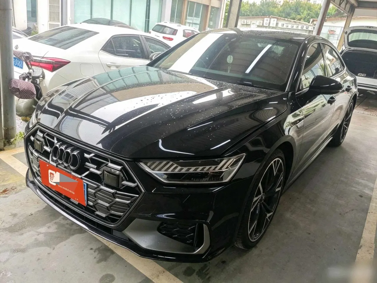 Open image lightbox: Audi 2024 A7L 2.0TFSI 45TFSI Quattro Black Samurai Edition Automatic Gear