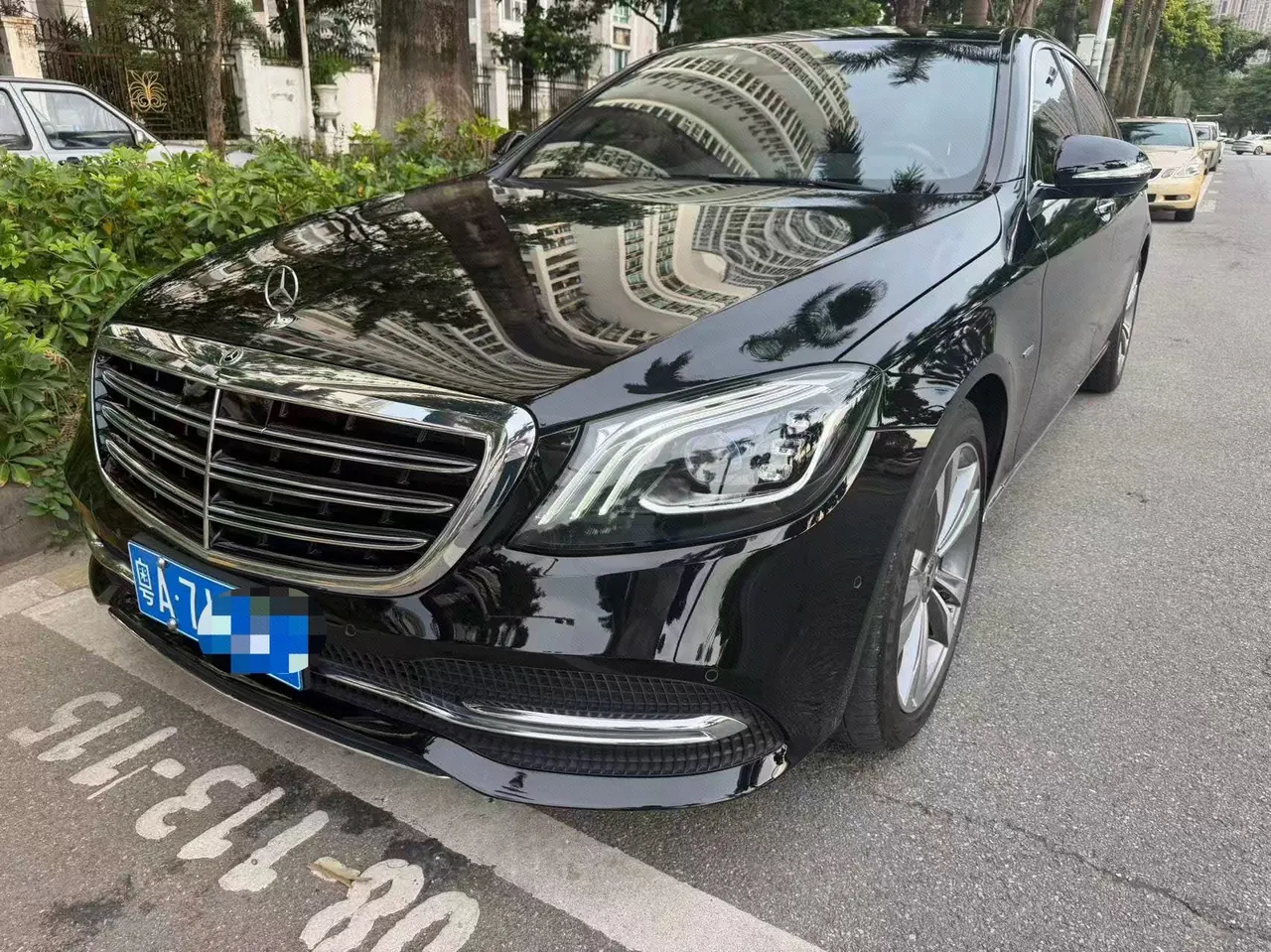 打开图片灯箱:Mercedes Benz S-Class (Imported) 2020 S 350 L 48V 3.0T Exclusive Zhen Tibetan Edition Automatic Gear