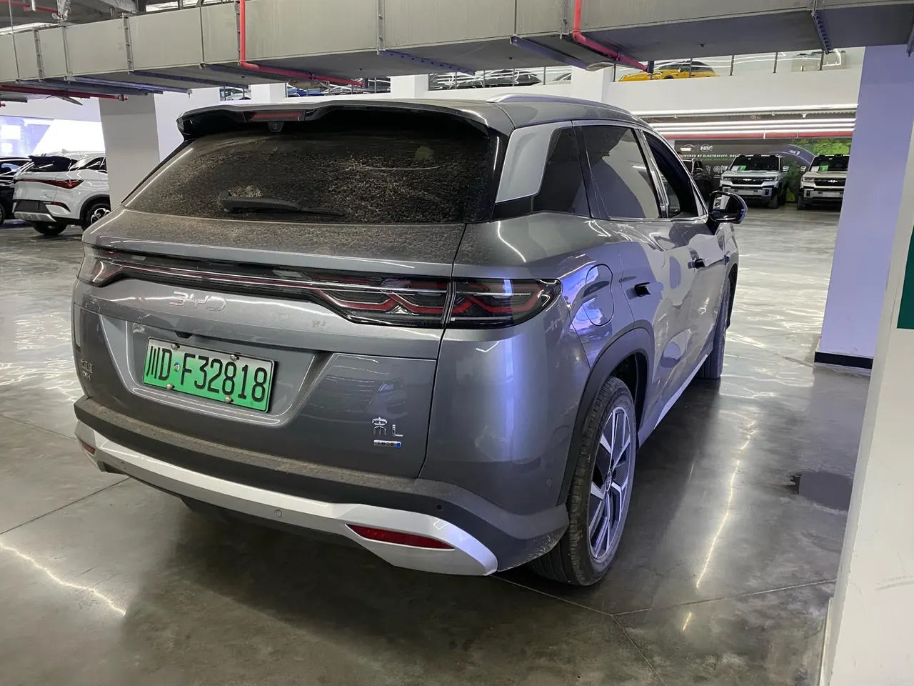 BYD 2025 Song L DM-i 1.5 Stepless Smart Driving Edition 160km Exceed Automatic Transmission 5