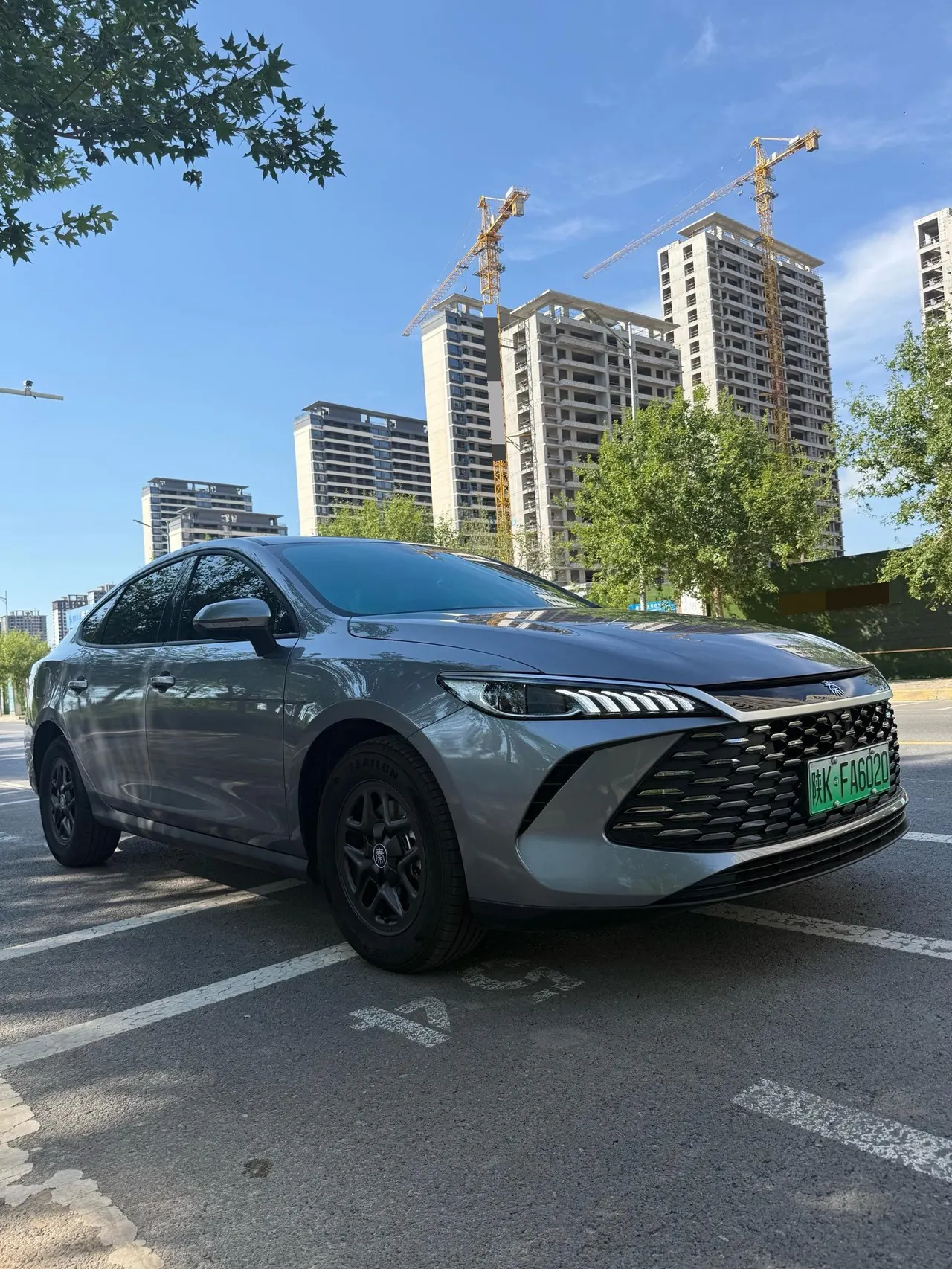 BYD 2025 Qin PLUS DM-i 1.5 stepless intelligent driving version 55KM leading automatic gear 3