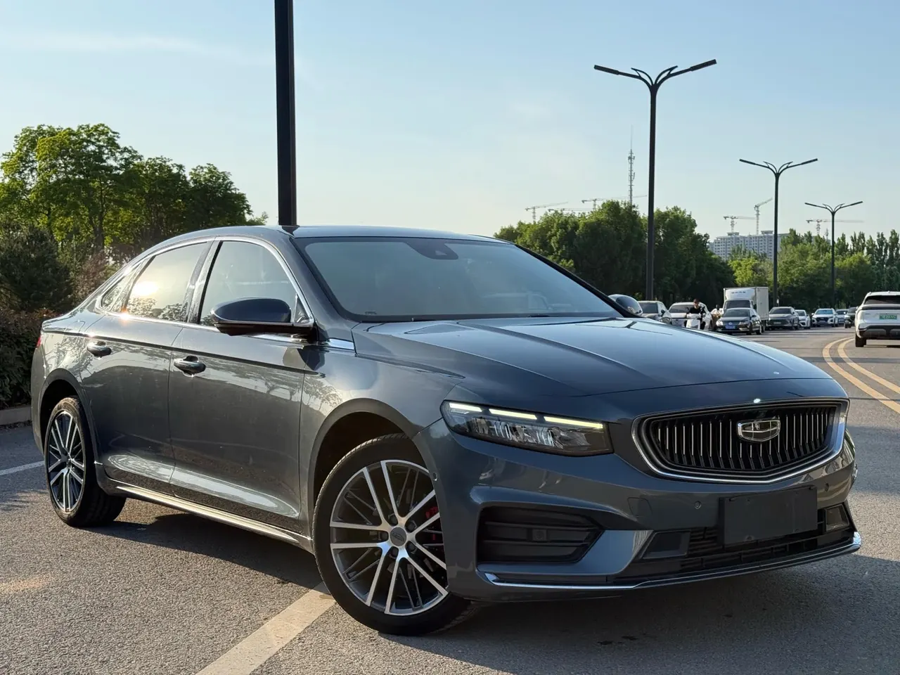 Geely 2021 xingrui 2.0T distinguished model (modified) automatic gear 3