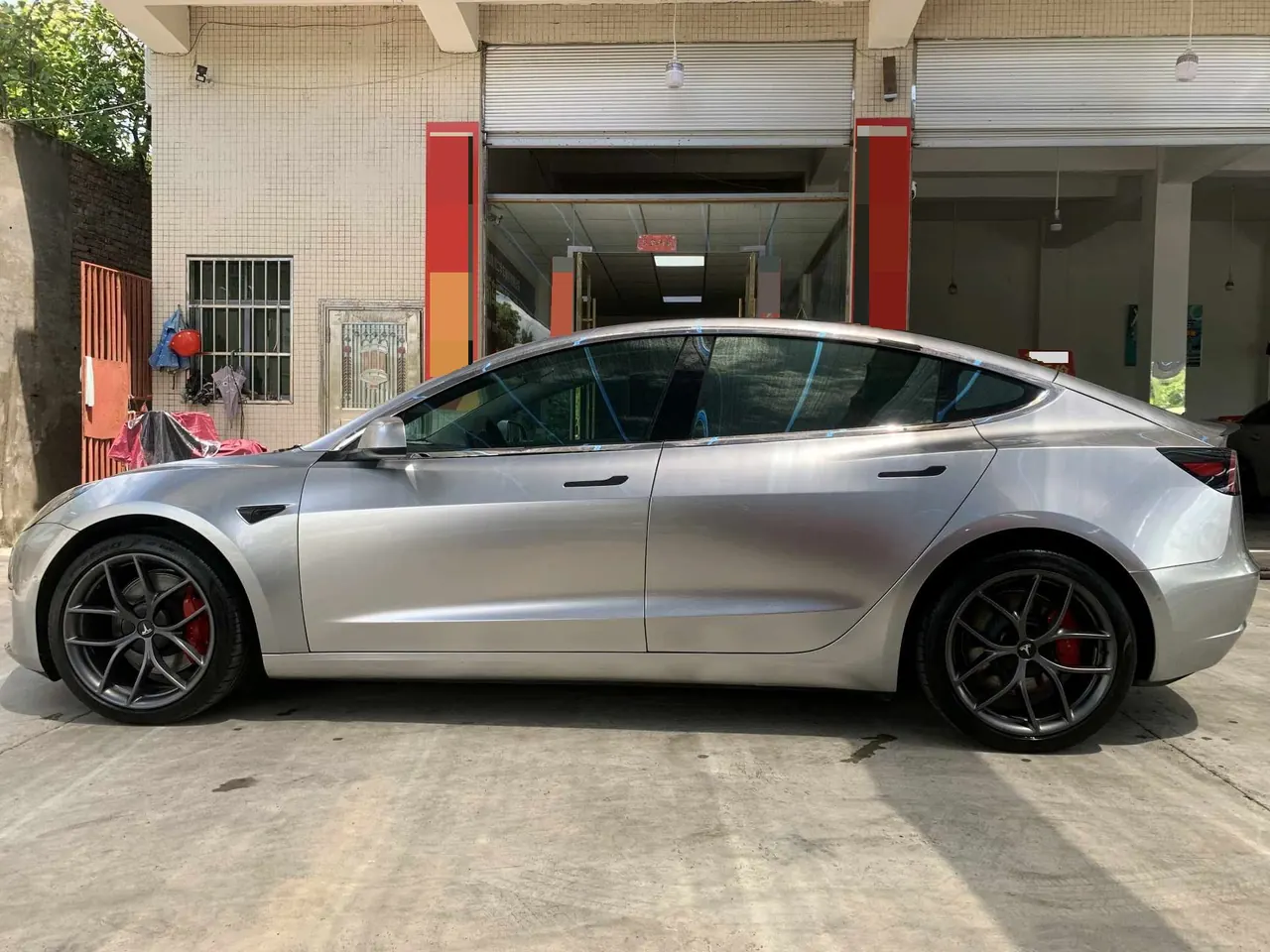 Tesla 2022 Model 3 Performance high-performance all-wheel drive automatic transmission 4