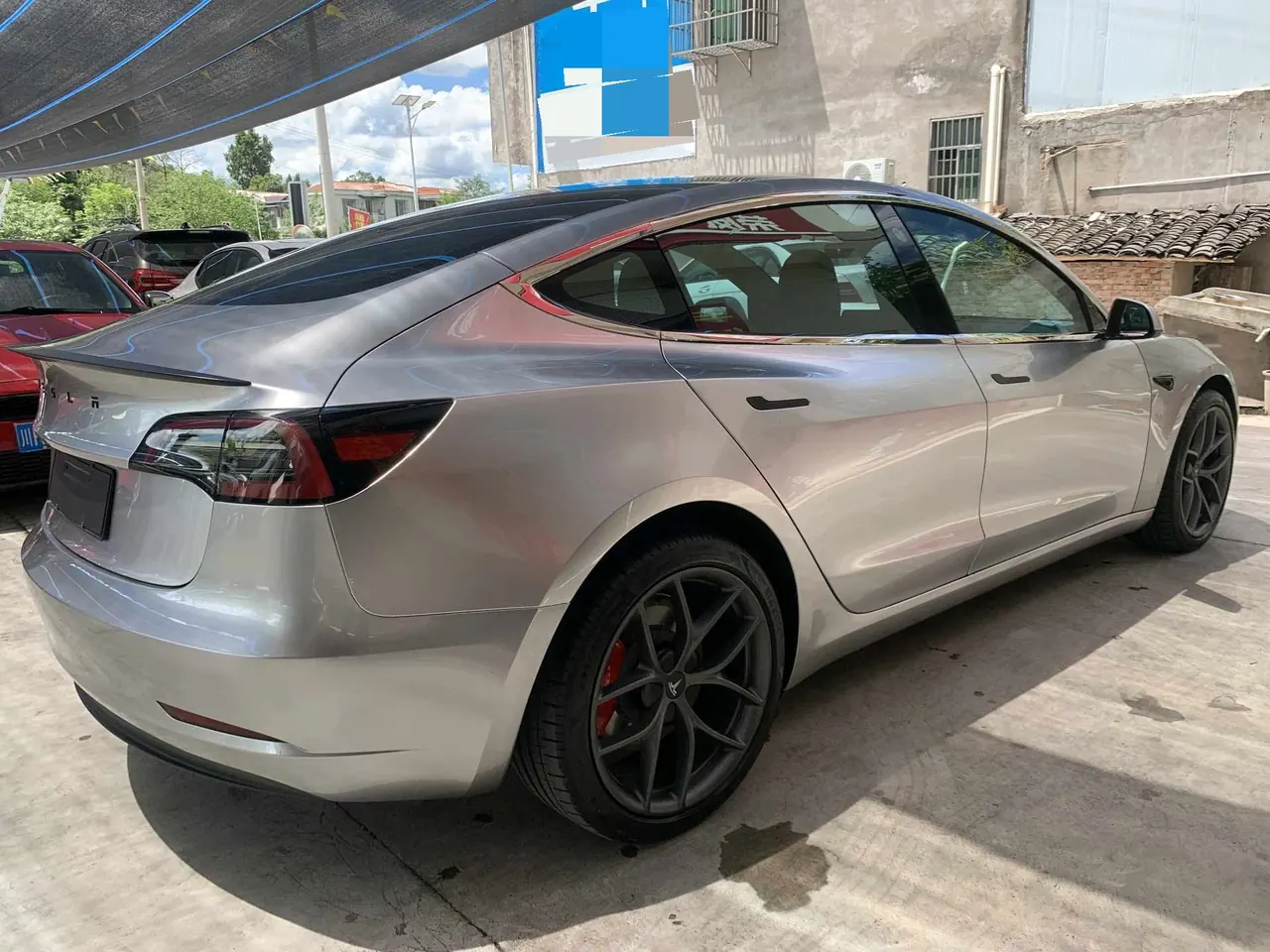 Tesla 2022 Model 3 Performance high-performance all-wheel drive automatic transmission 9