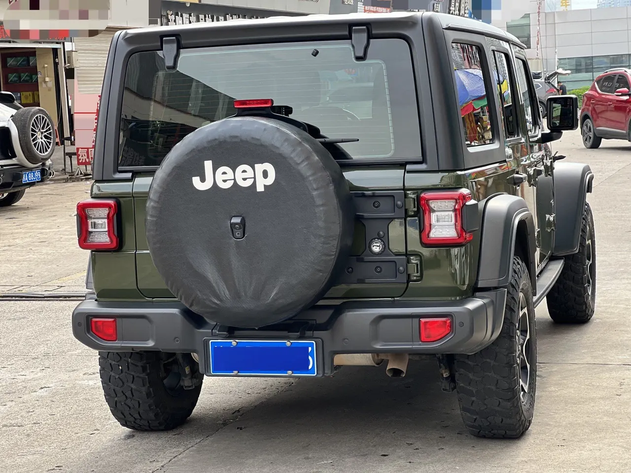 Jeep Wrangler (Imported) 2020 Wrangler 2.0T Rubicon Recon Four-door Jungle Hero Limited Edition Automatic Gear 6