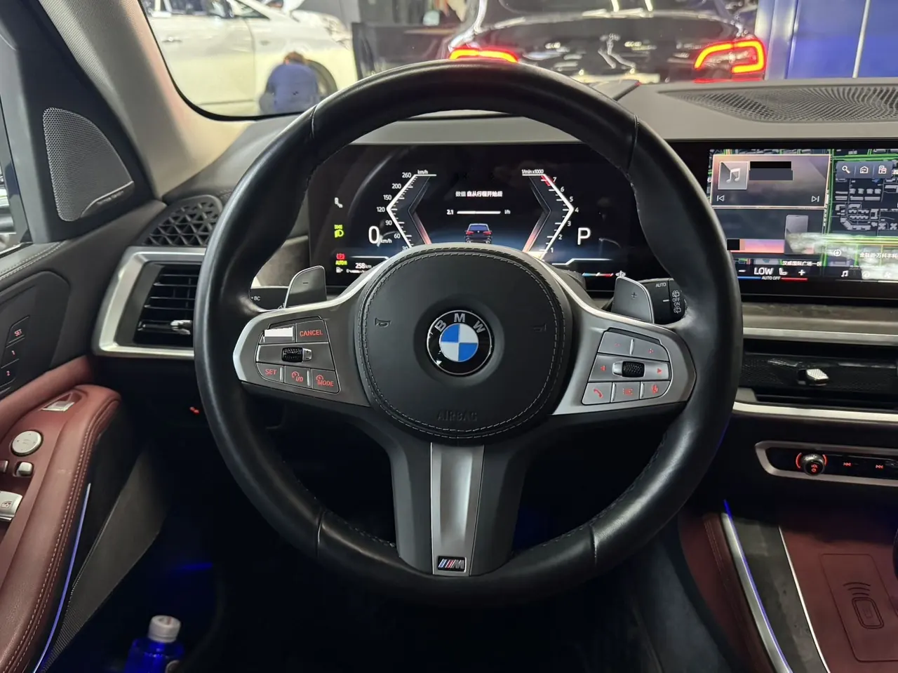 BMW 2023 X5 xDrive30Li 48V 2.0T exclusive m sports obsidian night suit automatic gear 4