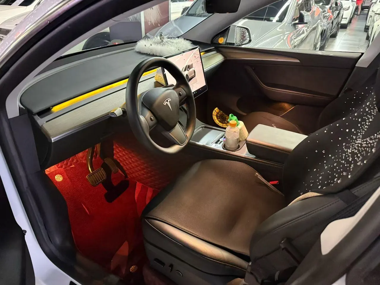 Tesla 2022 Model Y long endurance all-wheel drive version (modified) automatic gear 4