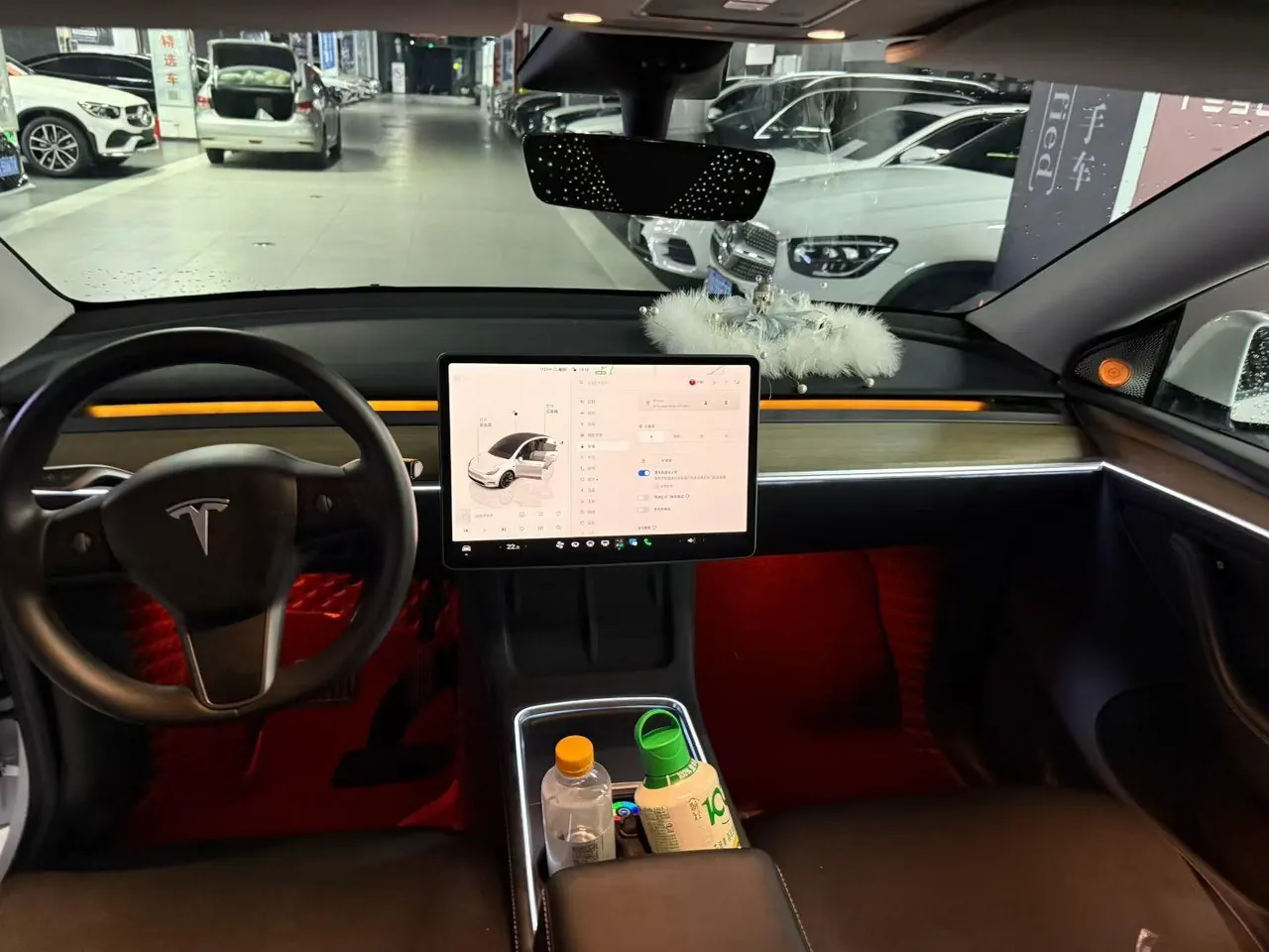 Tesla 2022 Model Y long endurance all-wheel drive version (modified) automatic gear 6