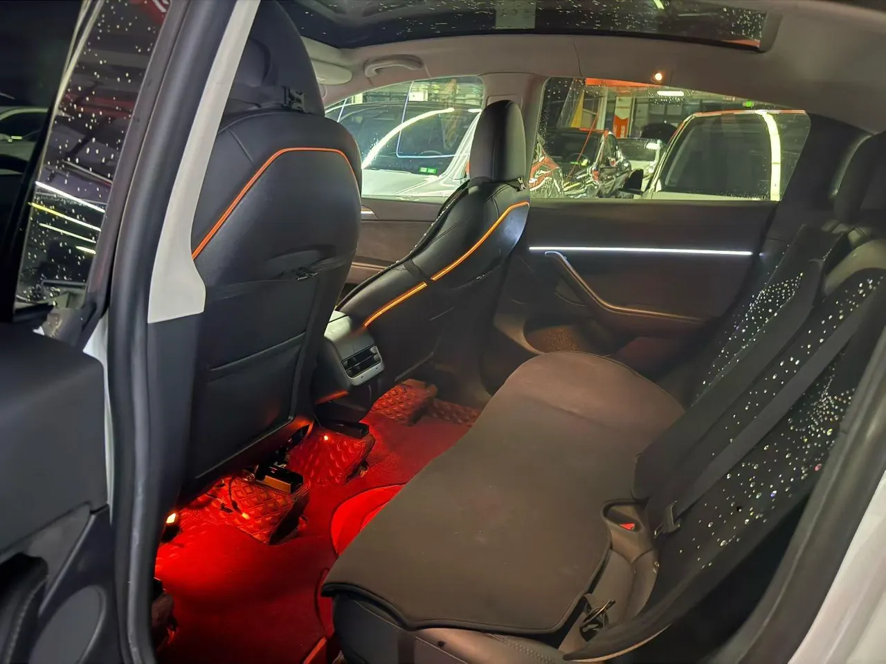 Tesla 2022 Model Y long endurance all-wheel drive version (modified) automatic gear 7